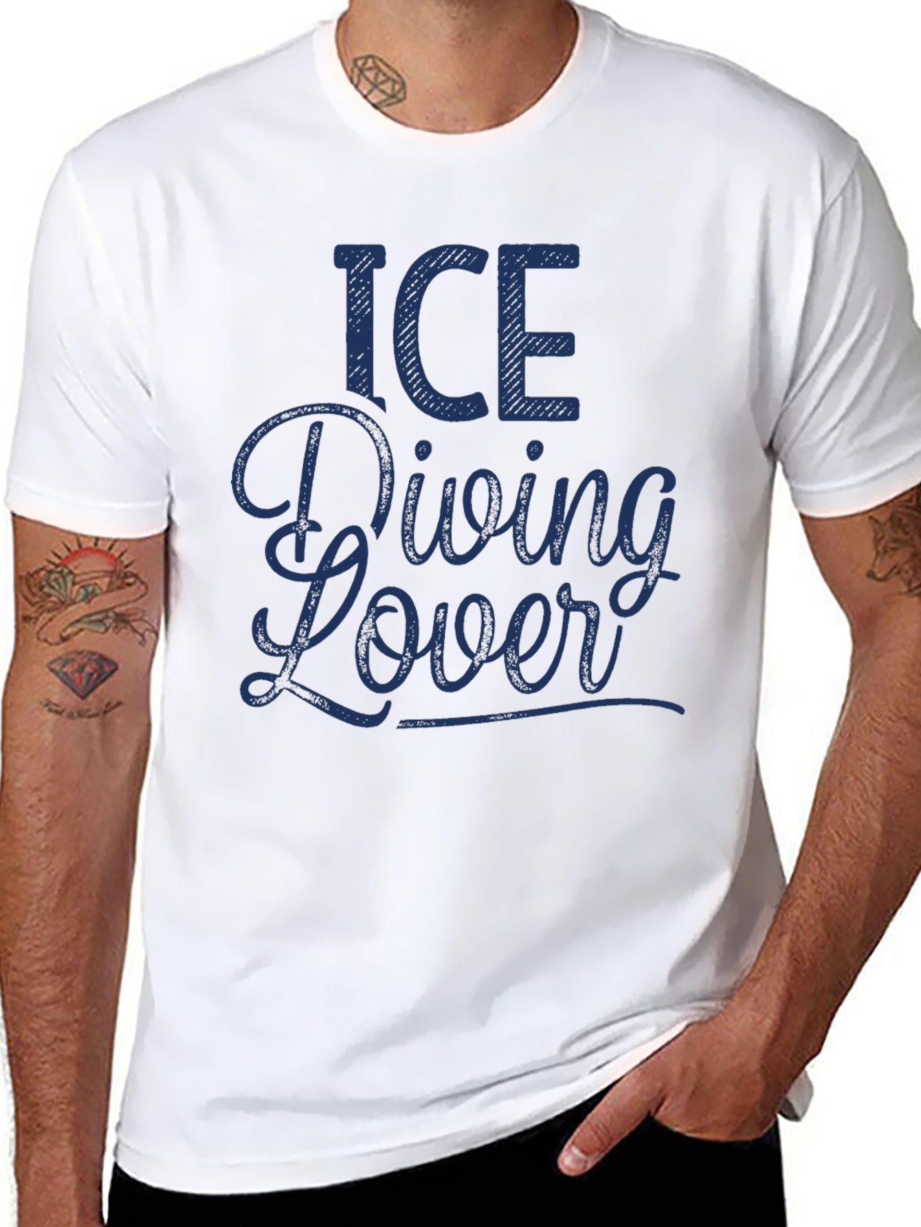 Ice Diving Lover Graphic Tee