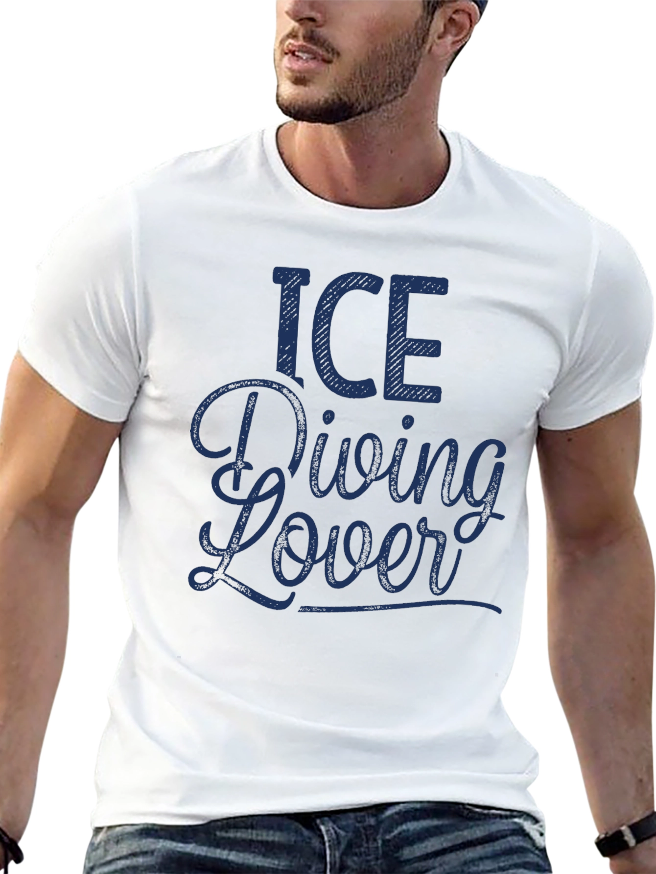 Ice Diving Lover Graphic Tee