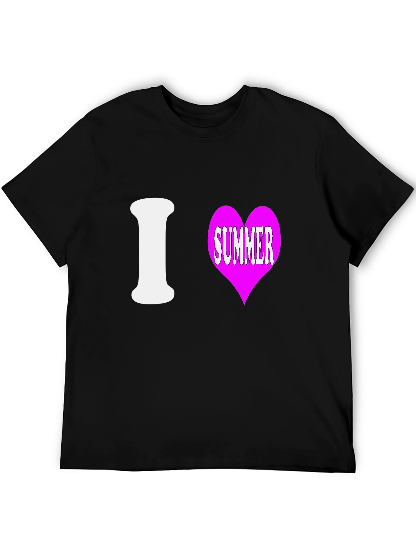 I Love Summer T-Shirt - Trendy Casual Tee