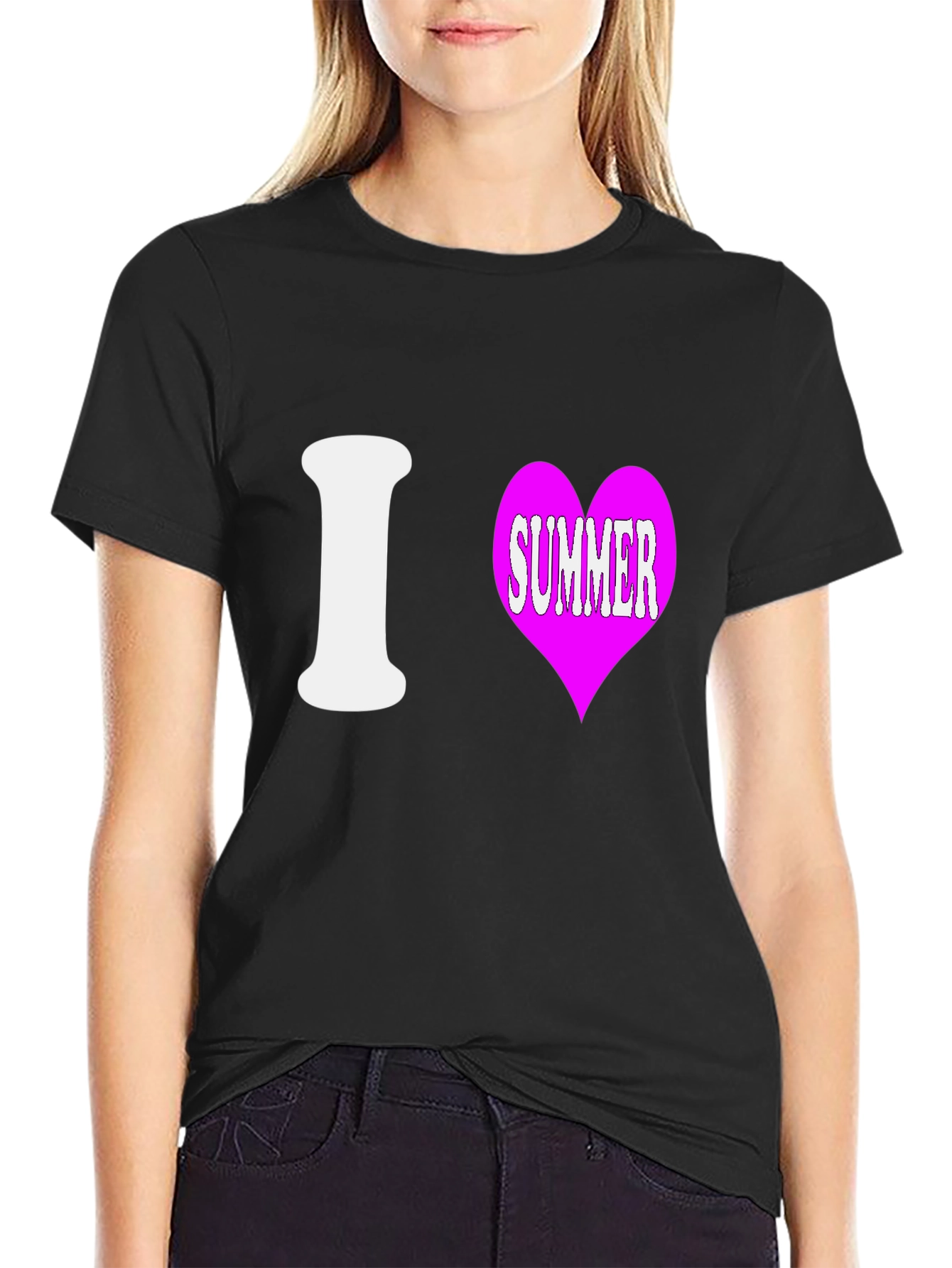 I Love Summer T-Shirt - Trendy Casual Tee