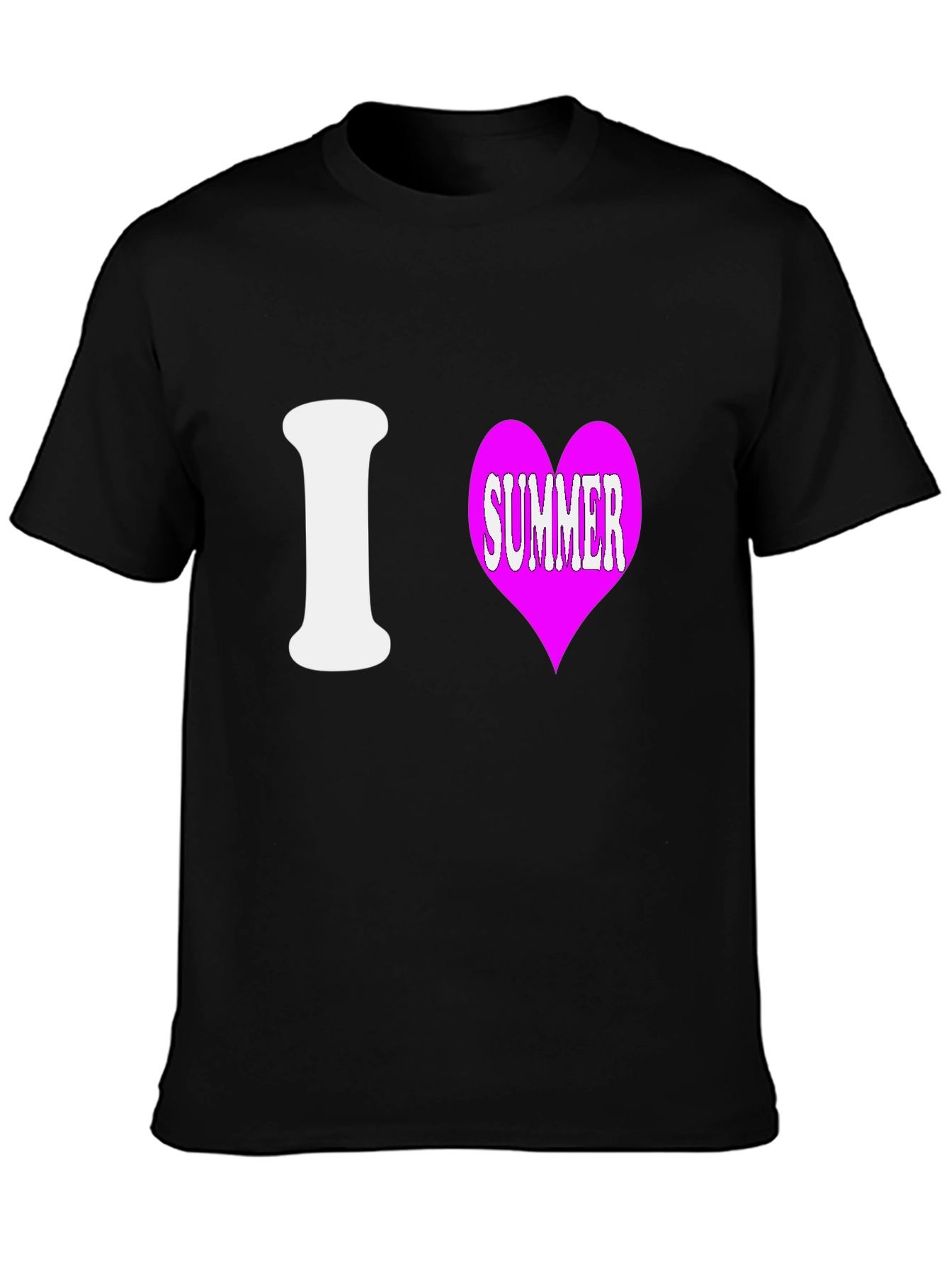 I Love Summer T-Shirt - Trendy Casual Tee