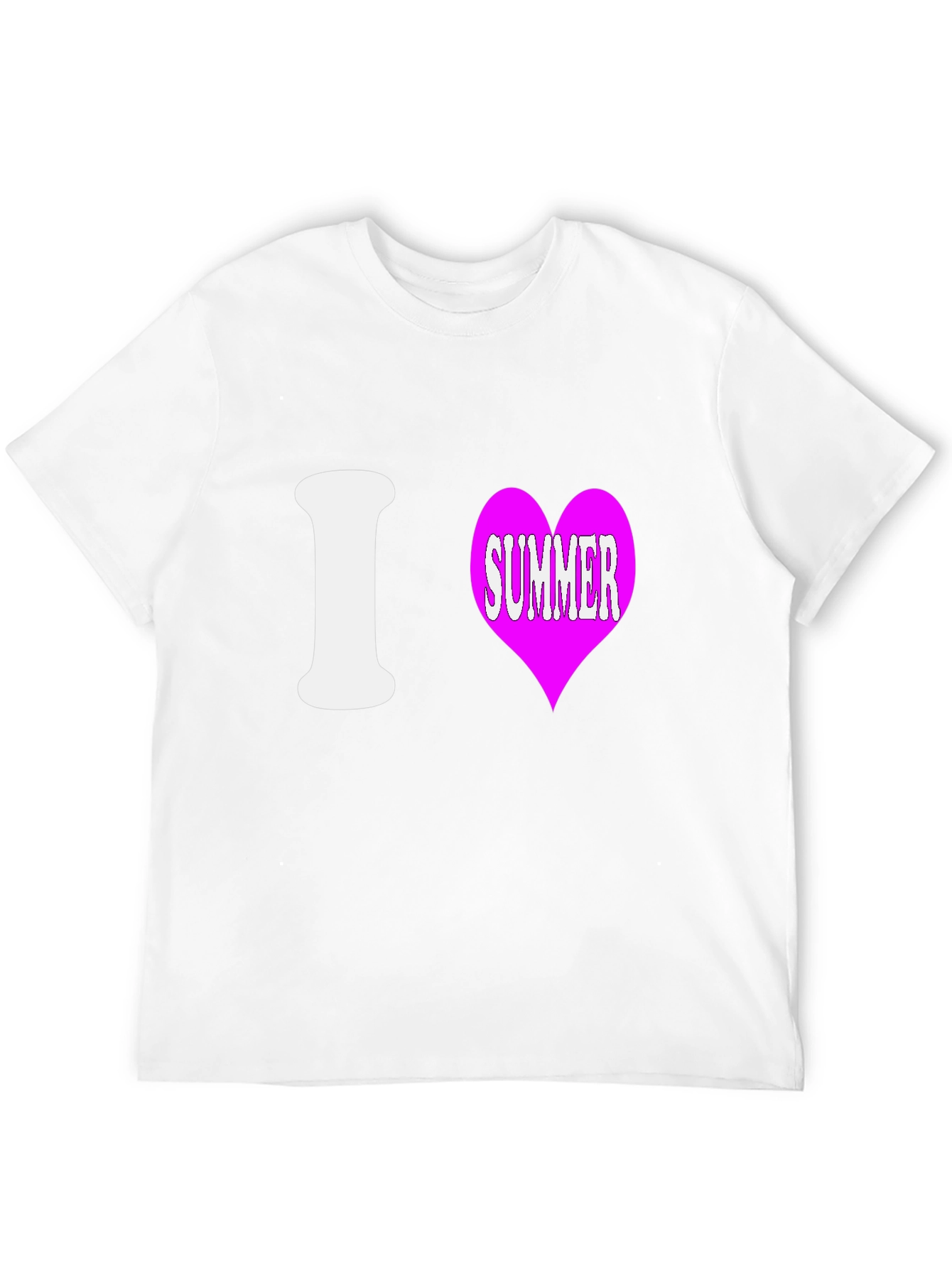 I Love Summer T-Shirt - Trendy Casual Tee