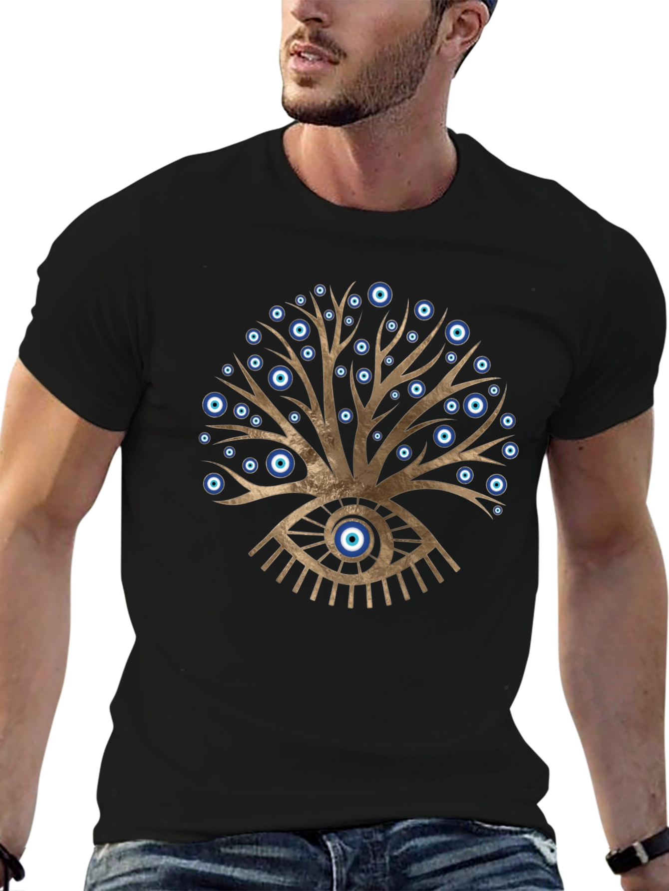 Tree of Life Evil Eye Graphic Tee