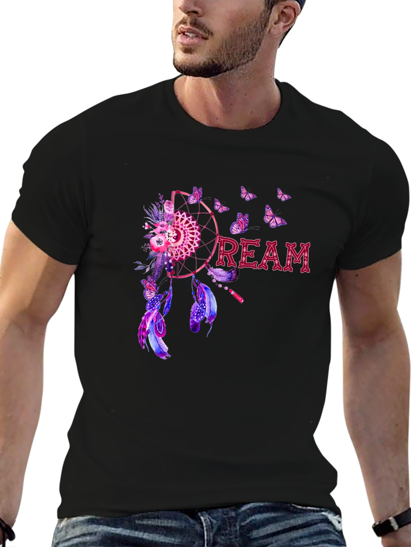 Dreamcatcher Butterfly Graphic Tee