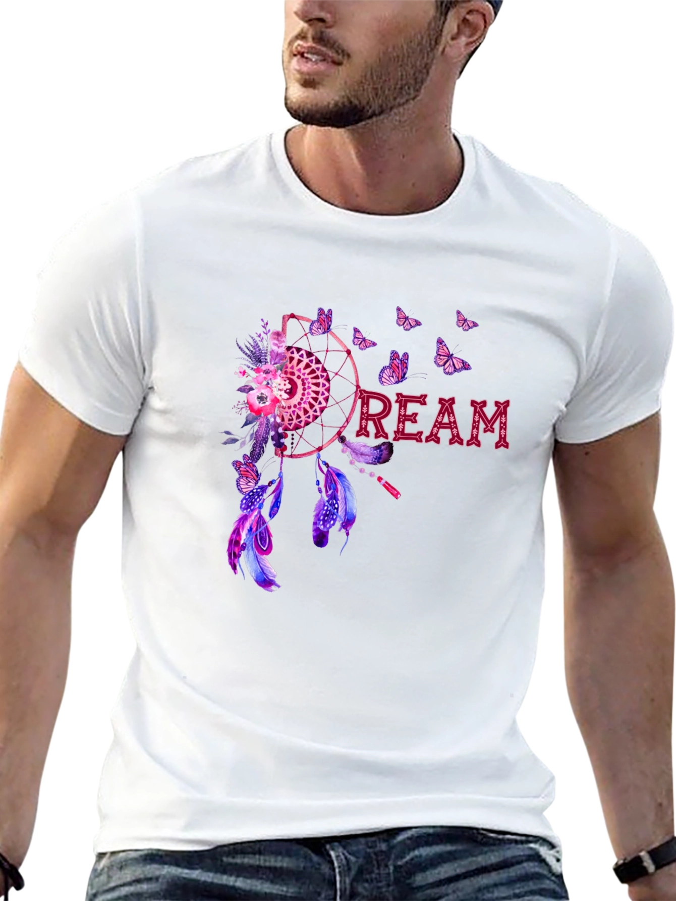 Dreamcatcher Butterfly Graphic Tee