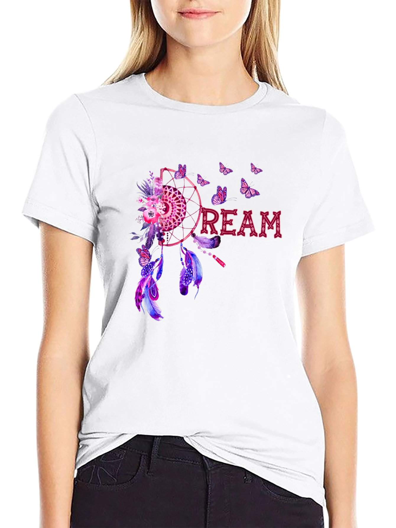 Dreamcatcher Butterfly Graphic Tee