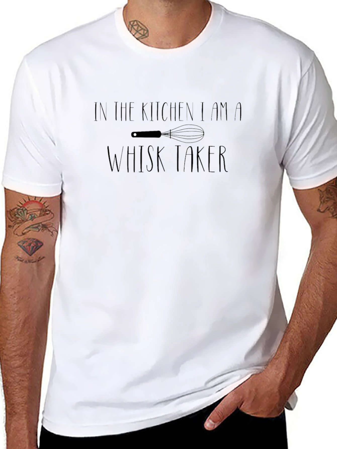 Whisk Taker T-Shirt - Funny Kitchen Apparel