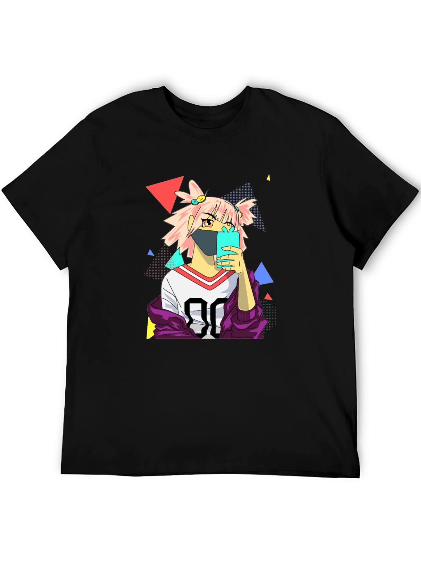 Anime Style Graphic T-Shirt