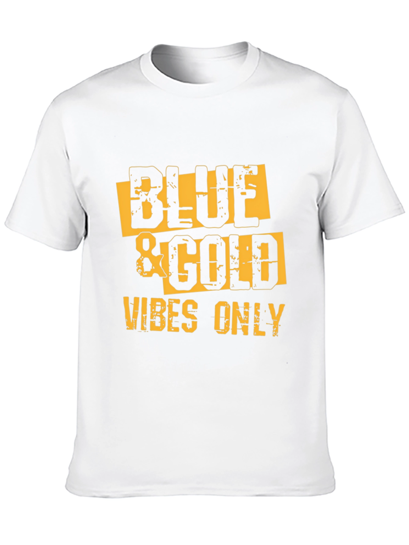 Blue & Gold Vibes Only T-Shirt