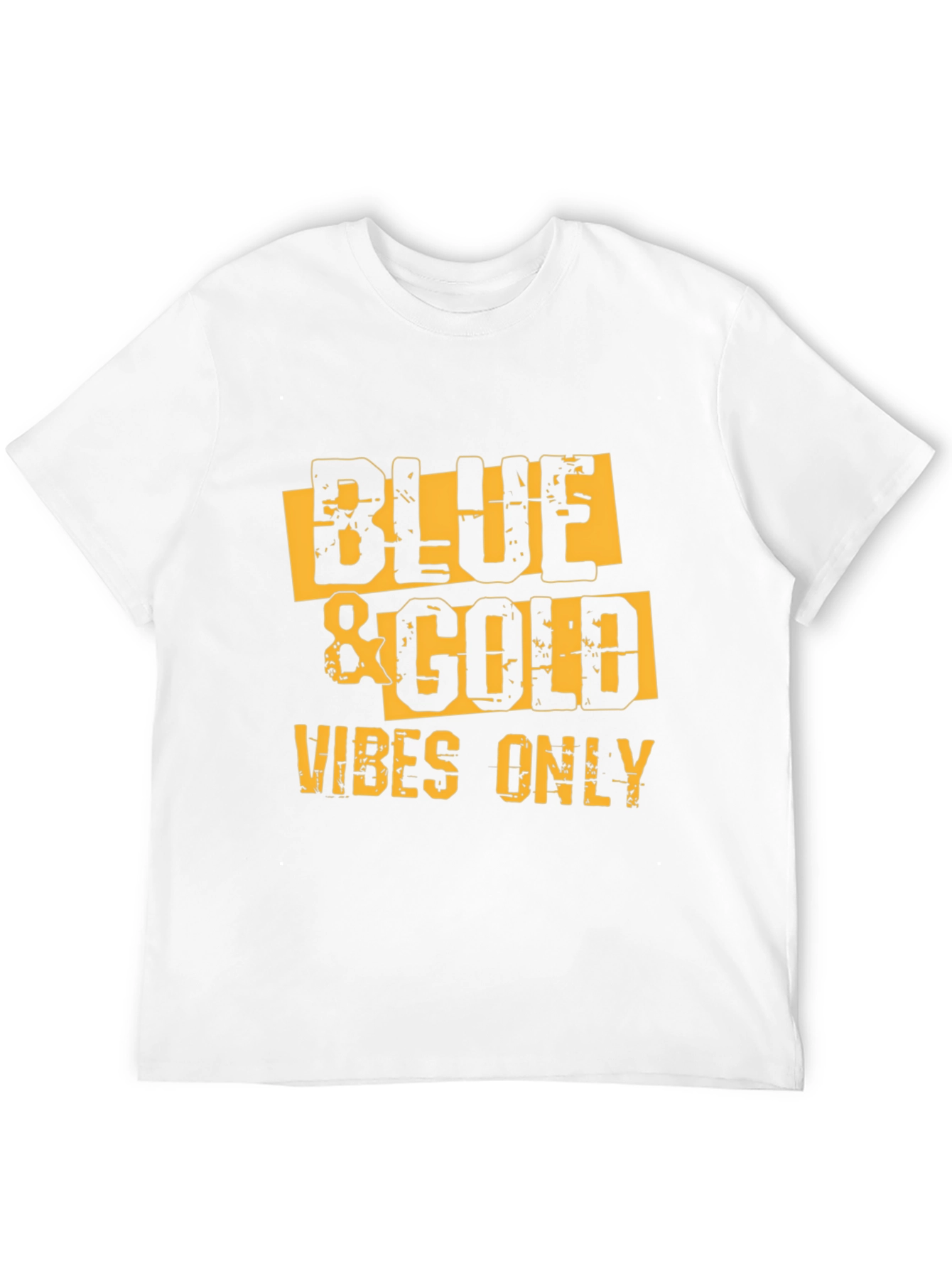 Blue & Gold Vibes Only T-Shirt