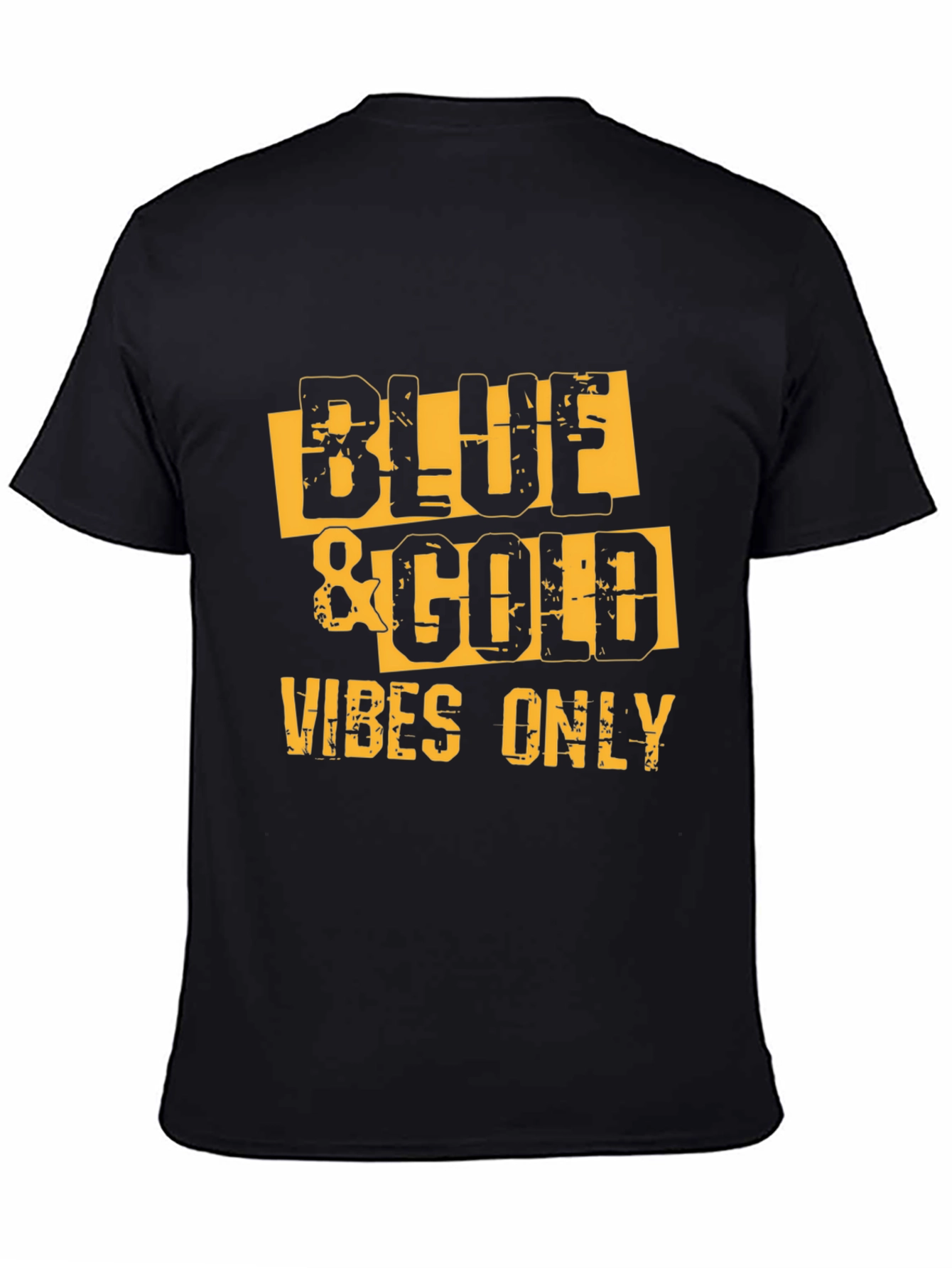 Blue & Gold Vibes Only T-Shirt