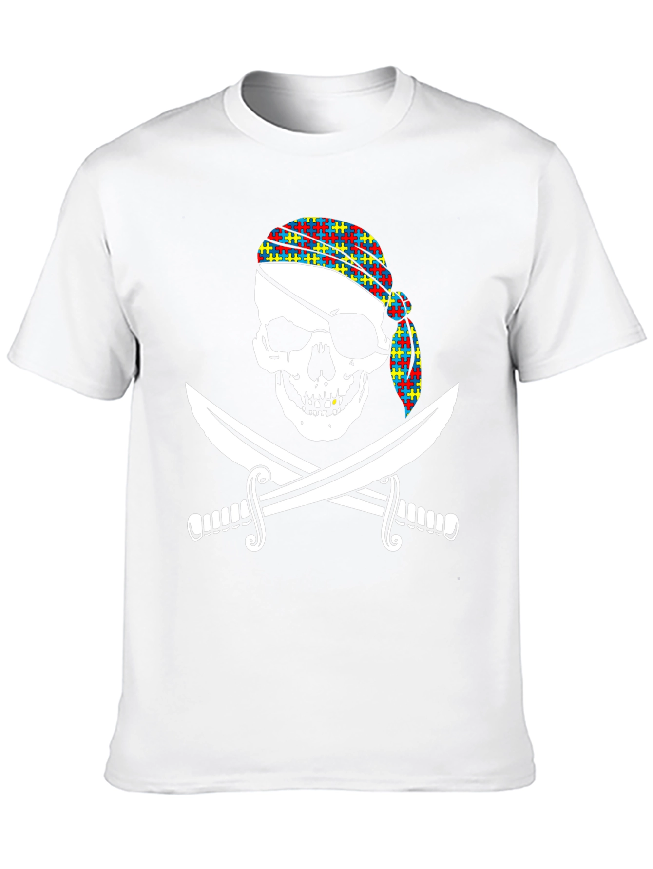 Pirate Skull & Swords Graphic Tee