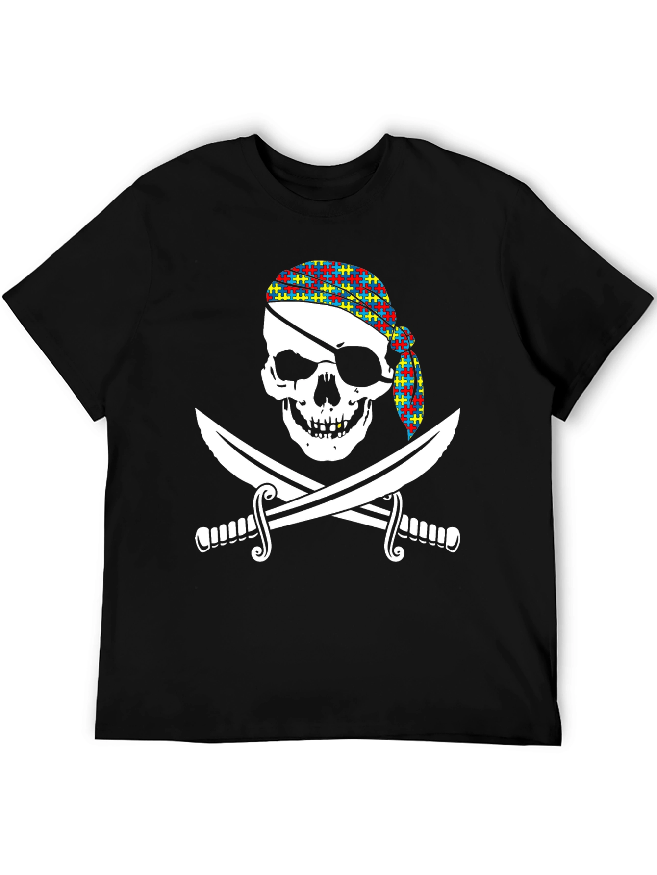 Pirate Skull & Swords Graphic Tee