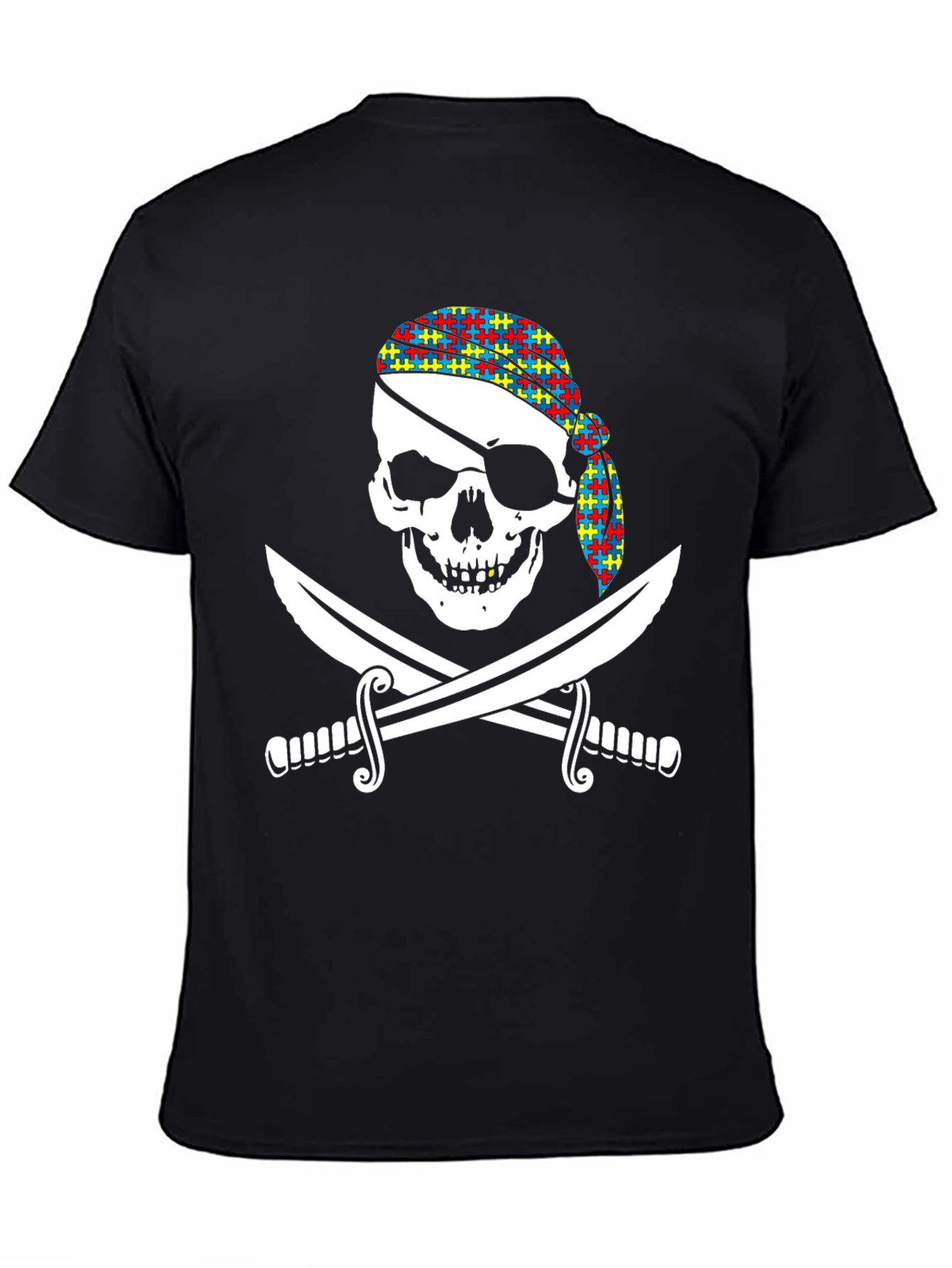 Pirate Skull & Swords Graphic Tee