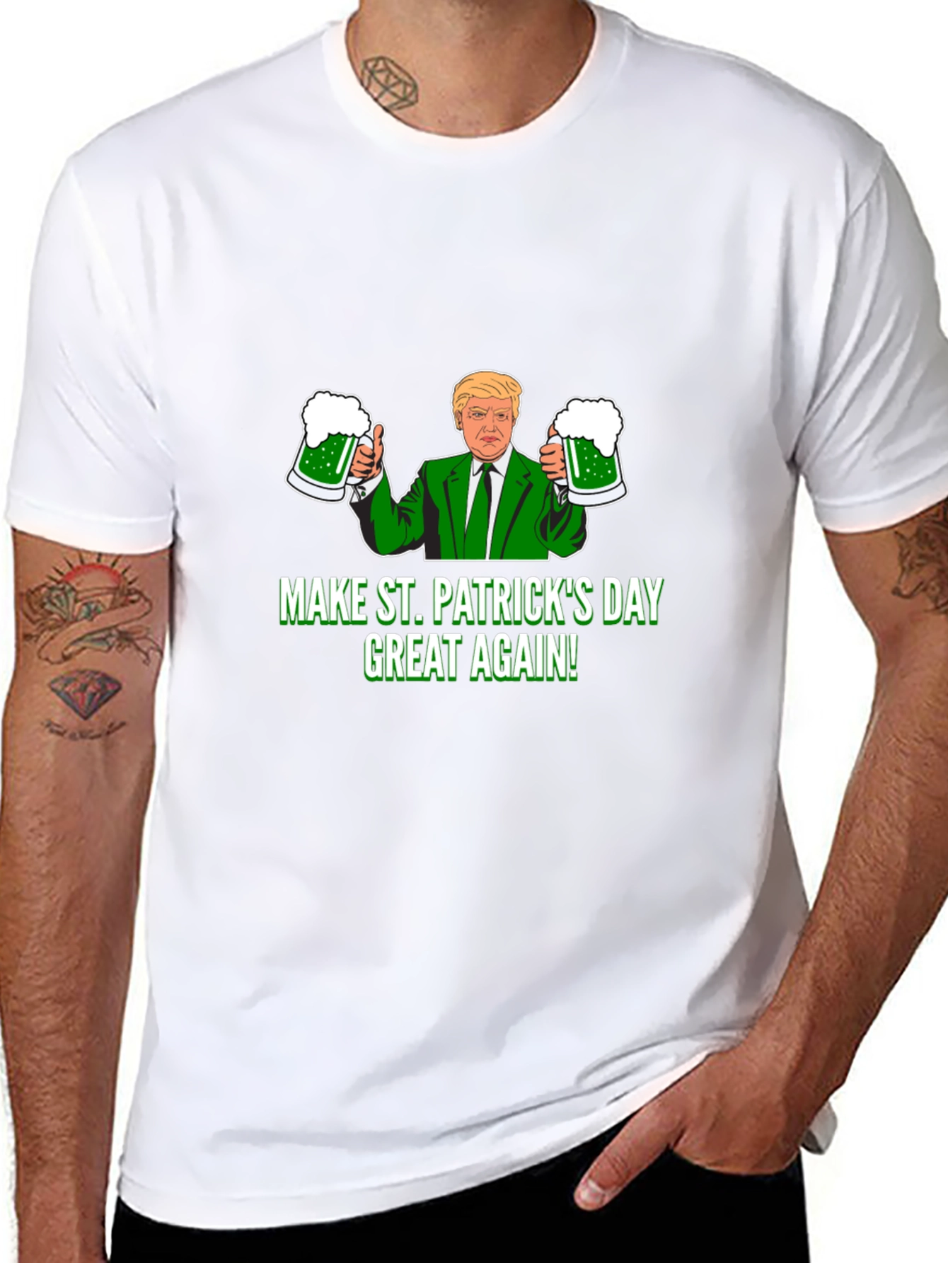 Make St. Patricks Day Great Again T-Shirt