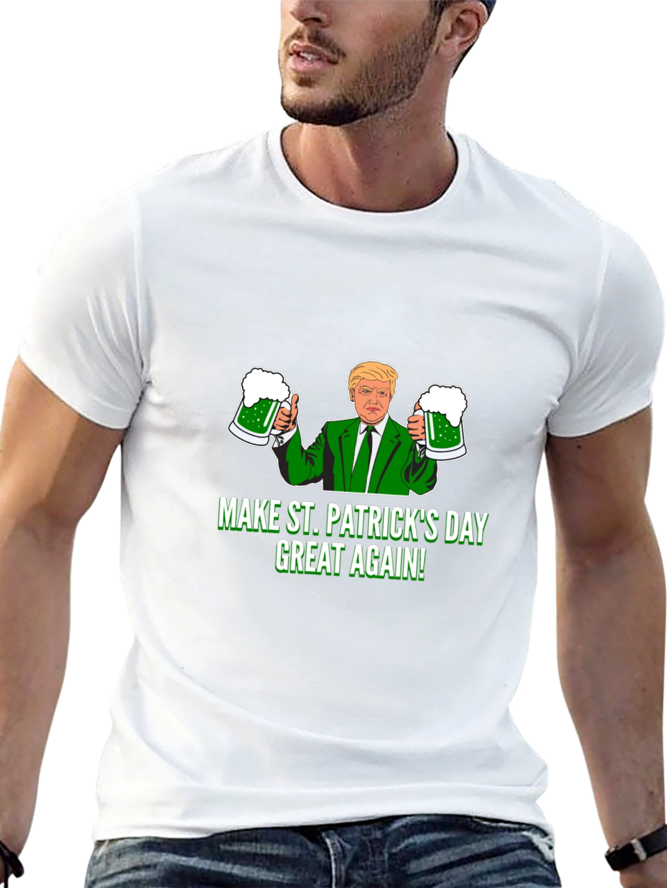 Make St. Patricks Day Great Again T-Shirt