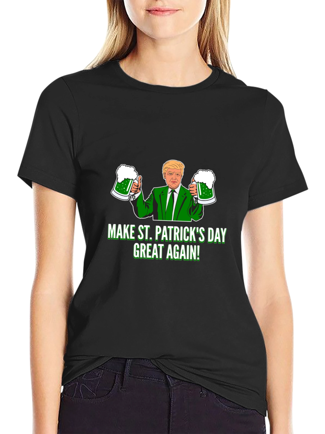 Make St. Patricks Day Great Again T-Shirt