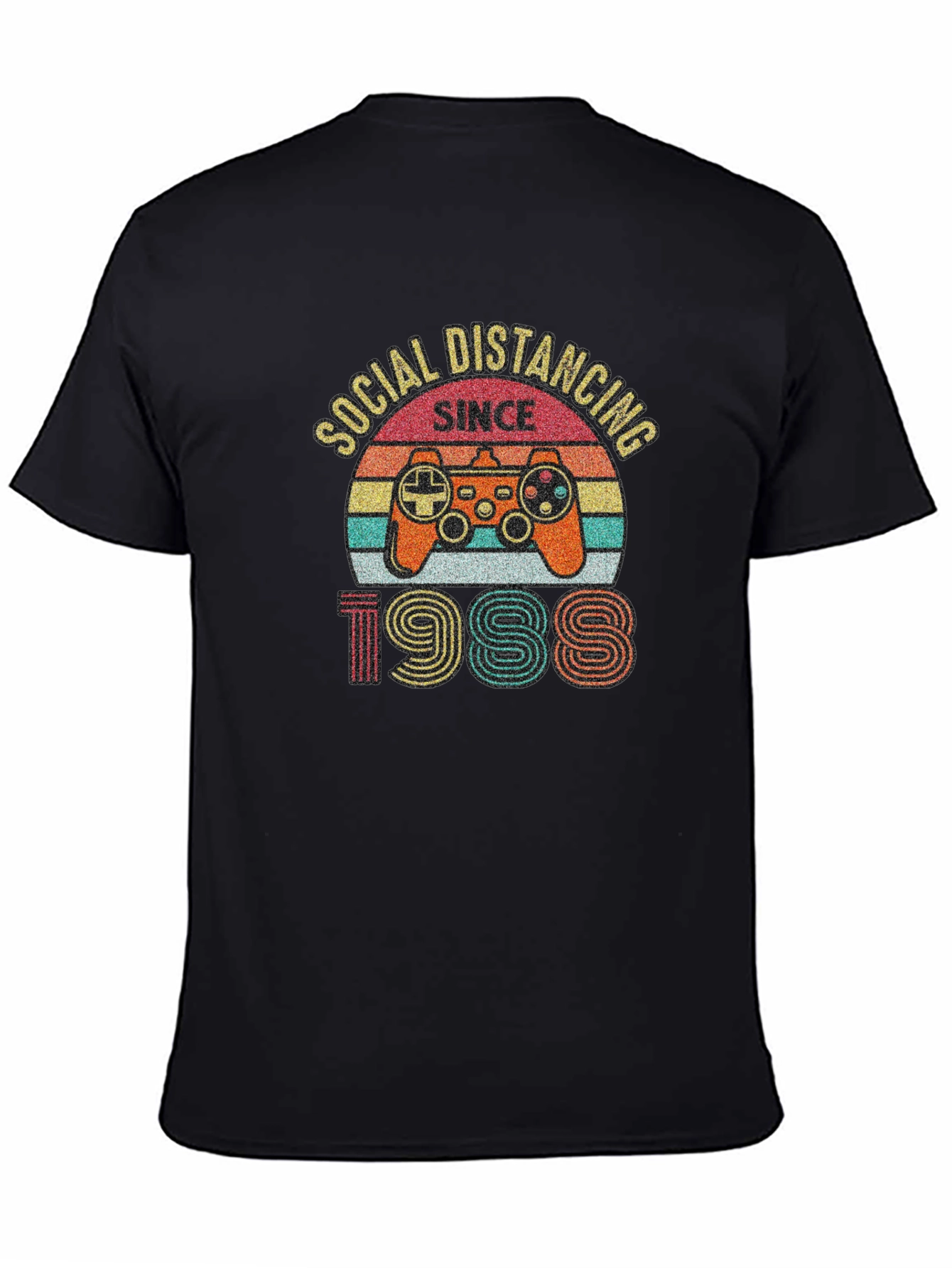 Social Distancing Since 1988 Gamer T-Shirt
