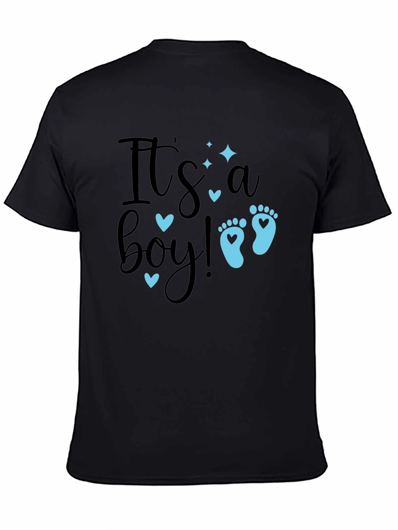 Its a Boy! Graphic Tee - Baby Announcement Shirt