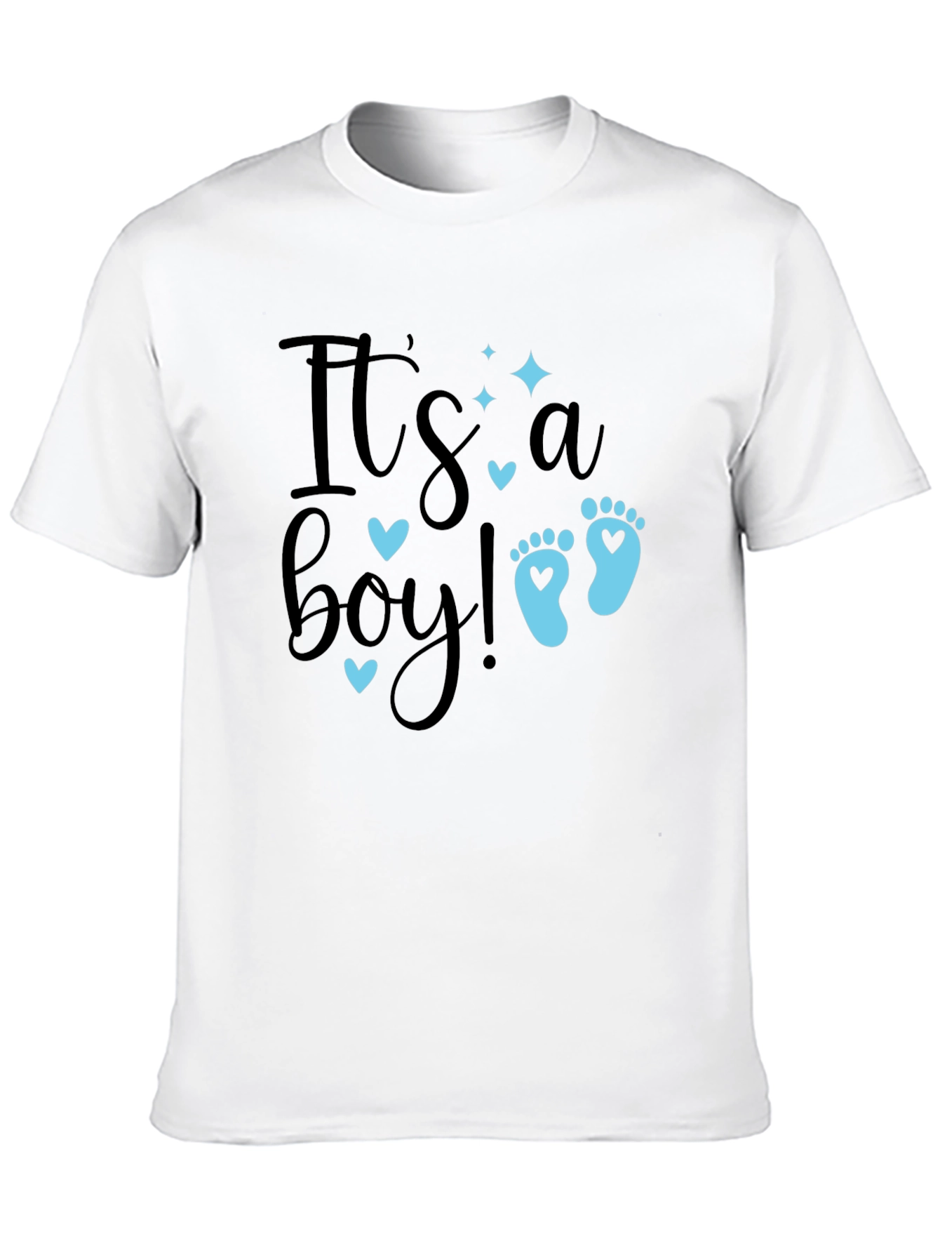 Its a Boy! Graphic Tee - Baby Announcement Shirt