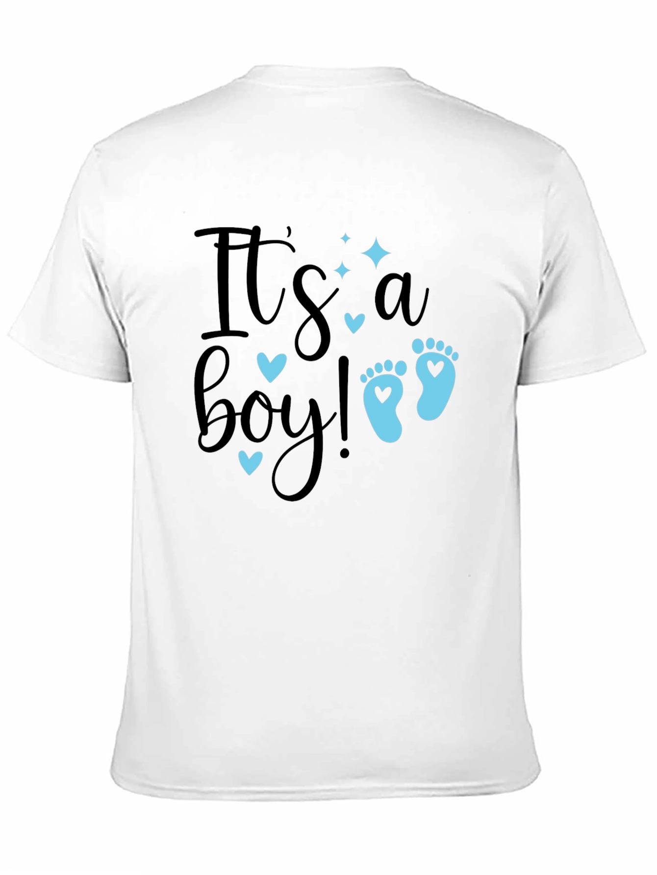 Its a Boy! Graphic Tee - Baby Announcement Shirt