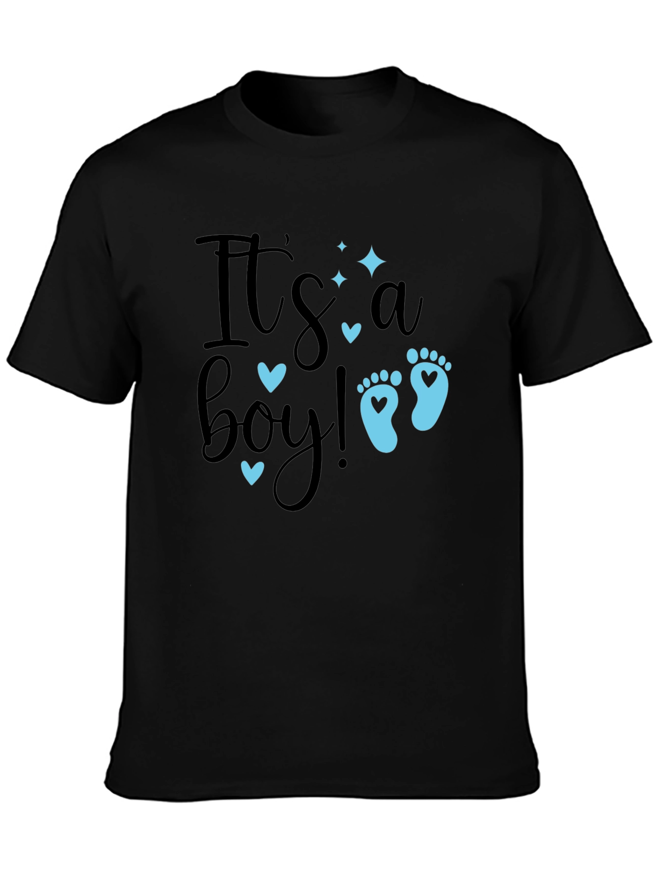 Its a Boy! Graphic Tee - Baby Announcement Shirt