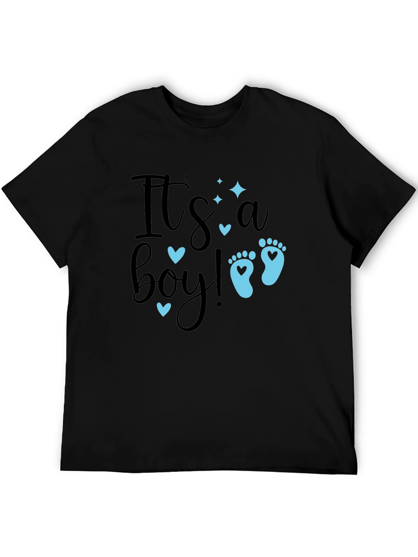 Its a Boy! Graphic Tee - Baby Announcement Shirt