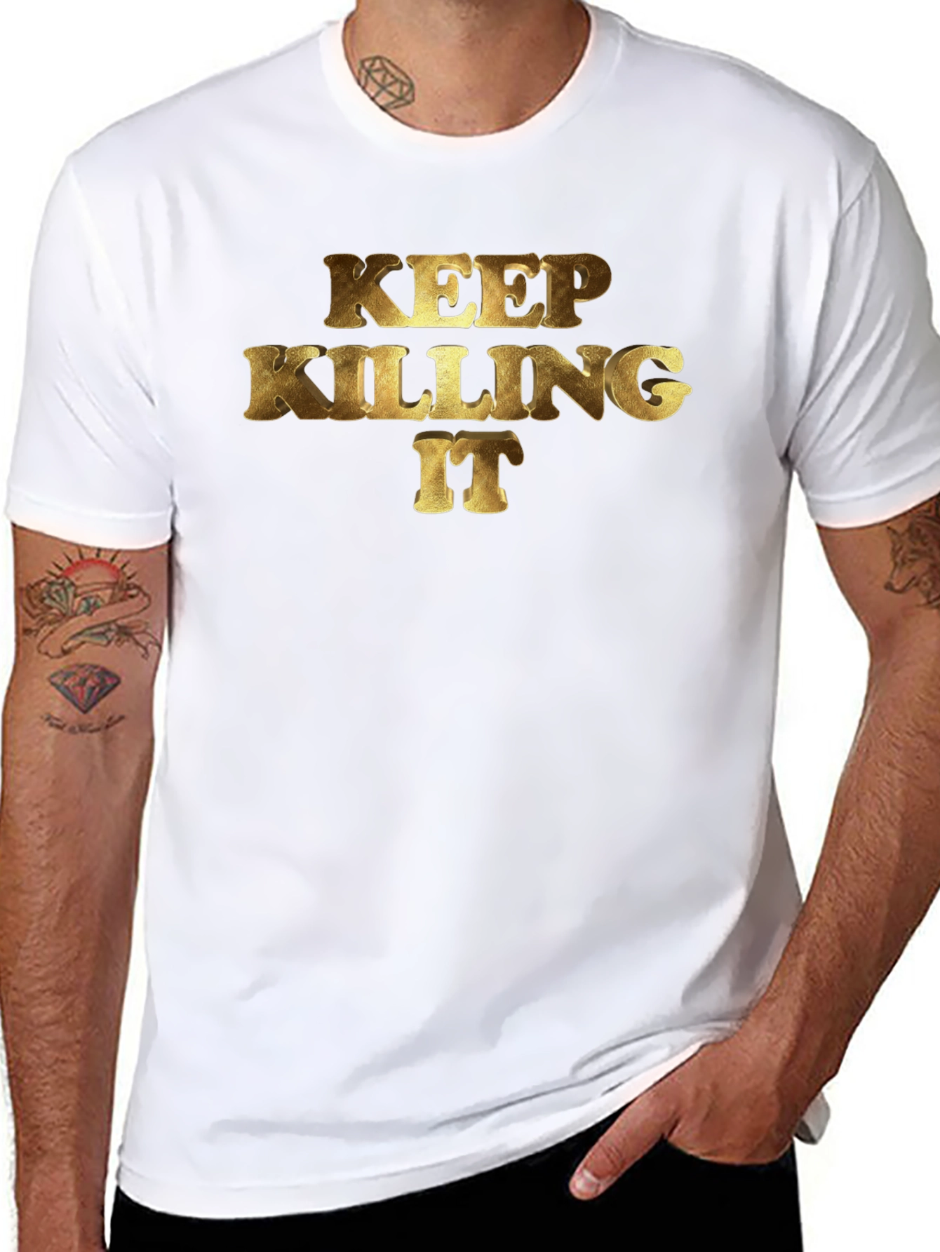 Keep Killing It Graphic Tee - Gildan Softstyle