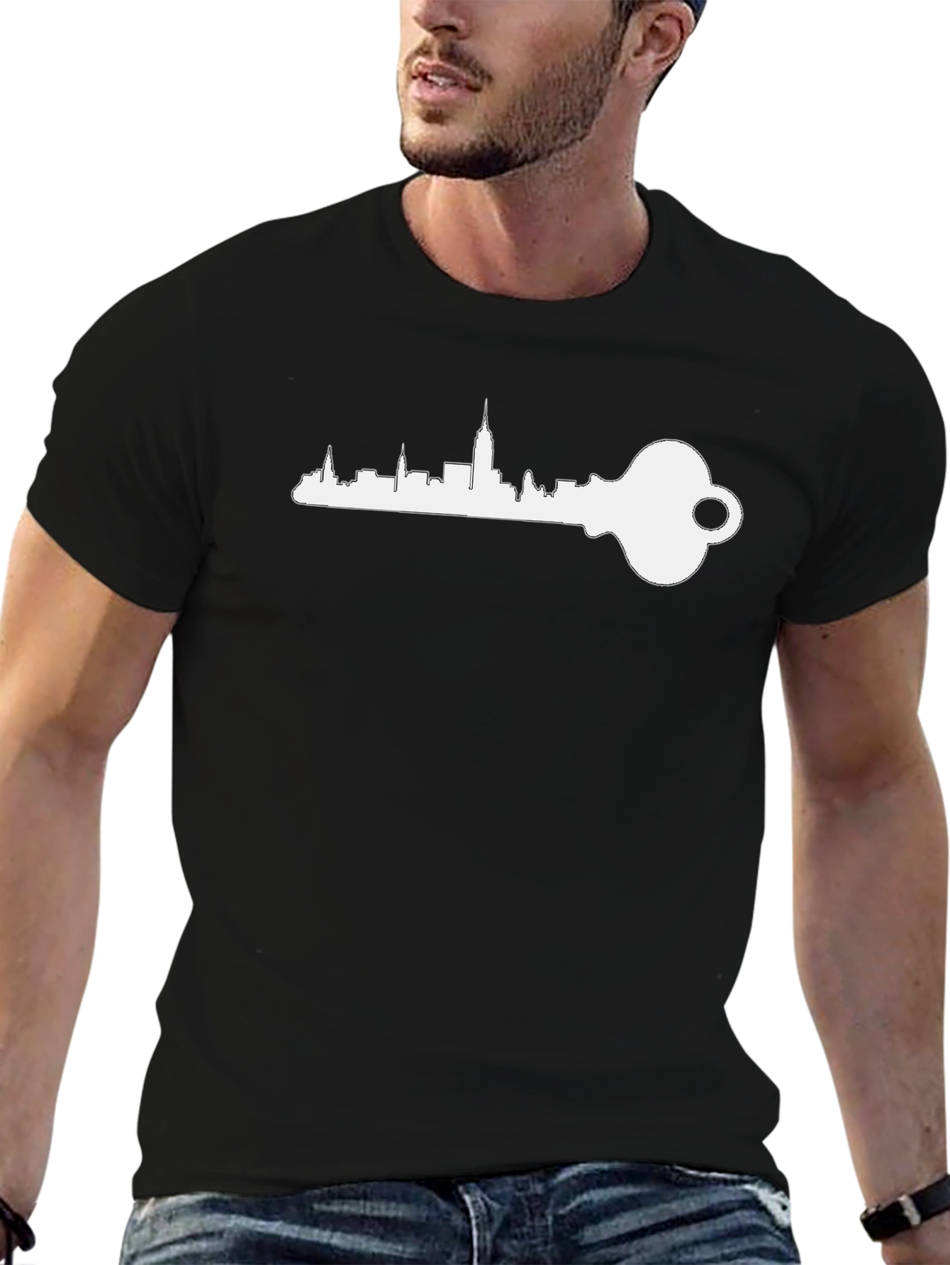 Skyline Key Graphic Tee - City Lovers T-Shirt