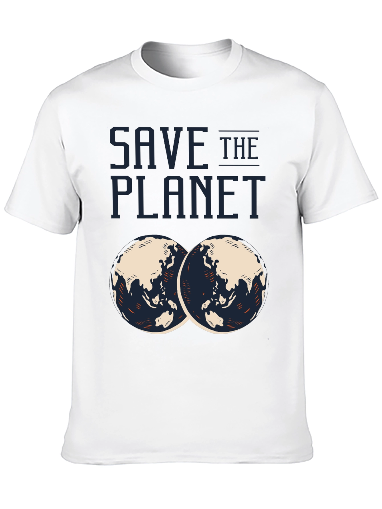 Save the Planet Graphic T-Shirt - Eco-Friendly Design