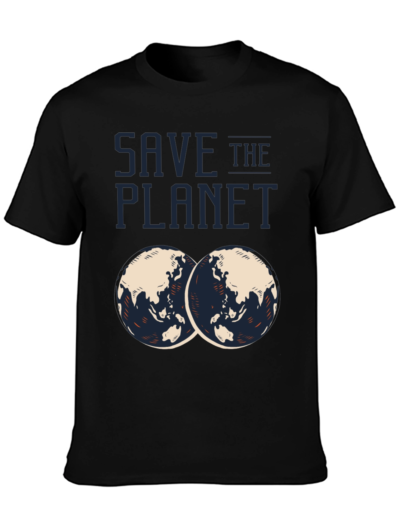 Save the Planet Graphic T-Shirt - Eco-Friendly Design