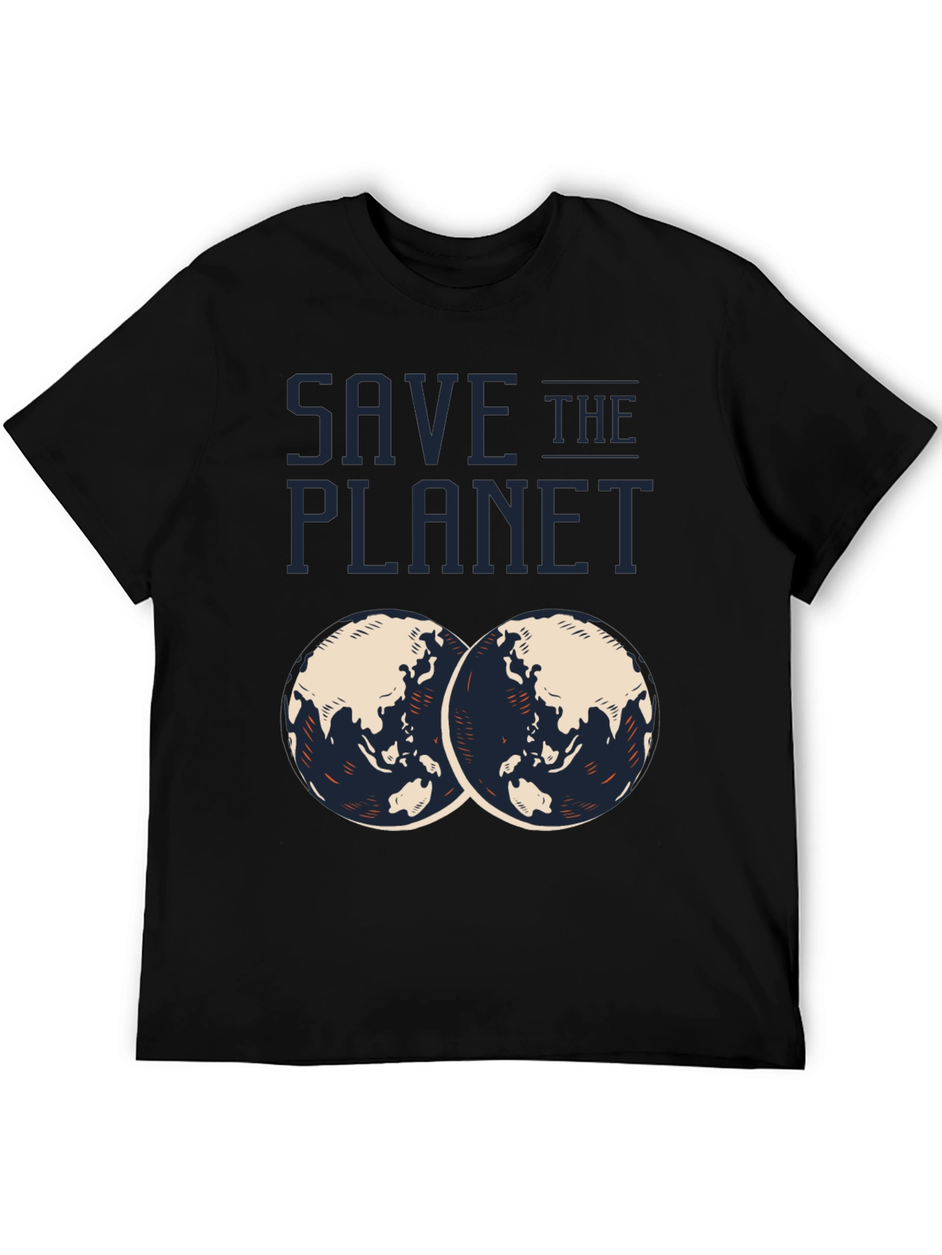 Save the Planet Graphic T-Shirt - Eco-Friendly Design