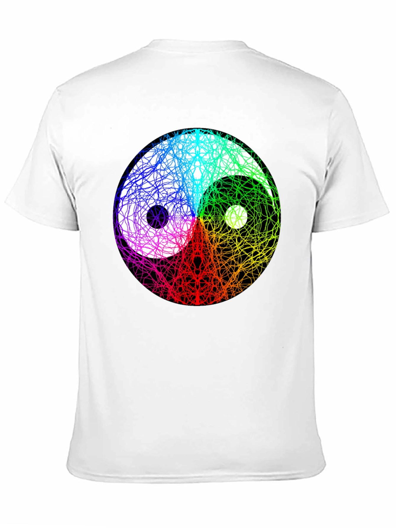 Yin Yang Swirl Graphic Tee