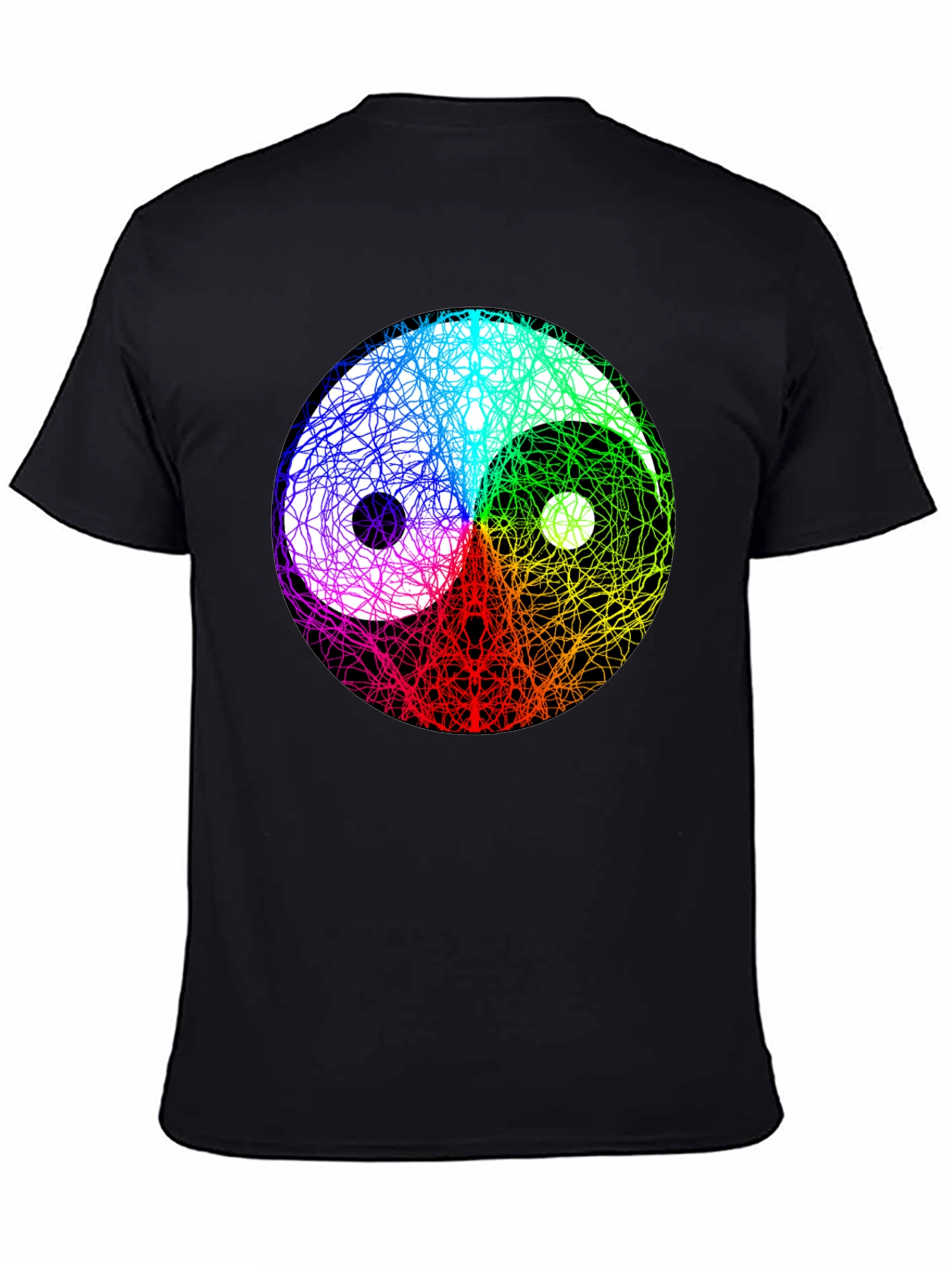 Yin Yang Swirl Graphic Tee