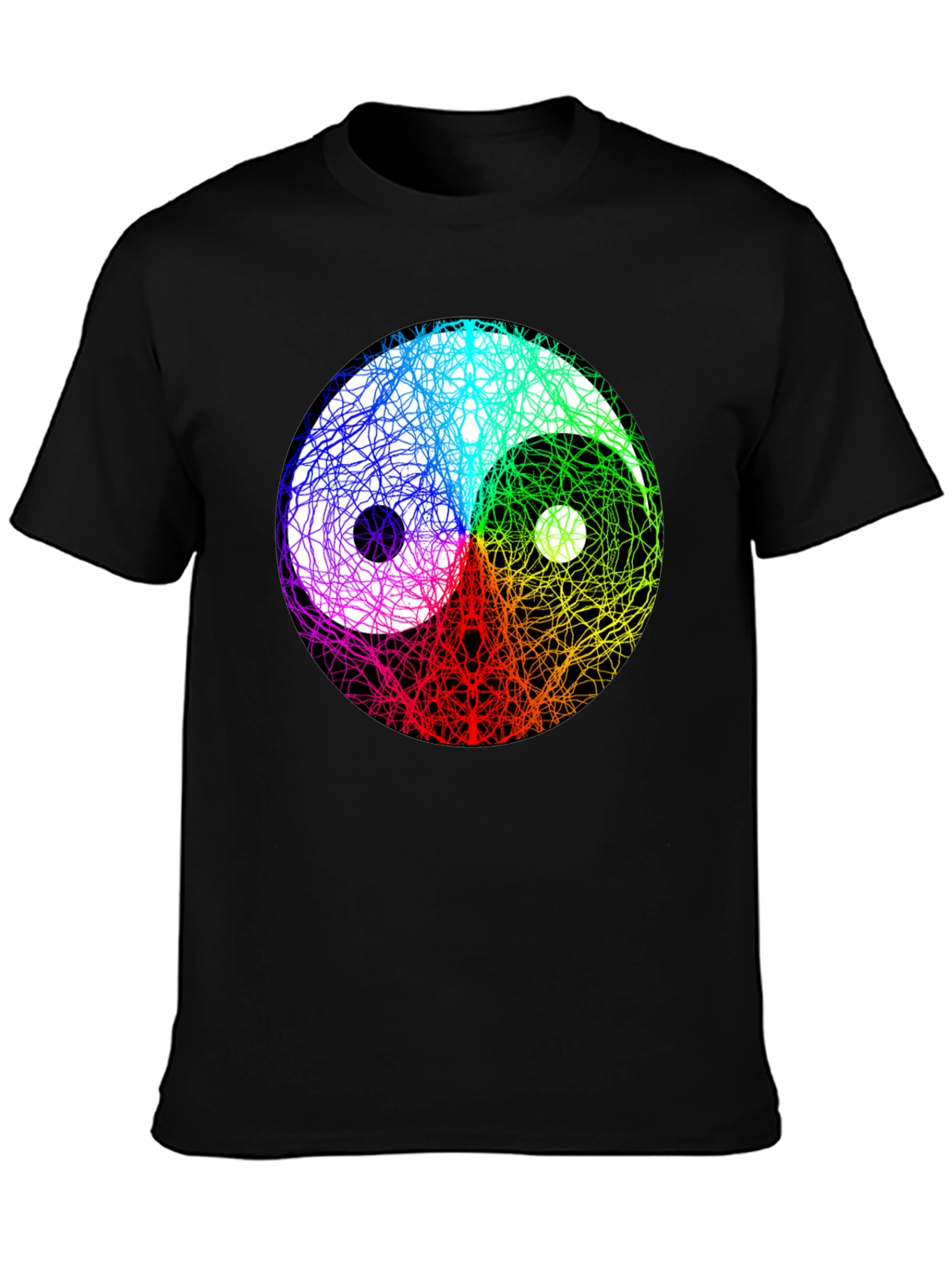 Yin Yang Swirl Graphic Tee