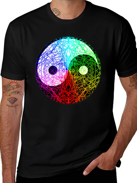 Yin Yang Swirl Graphic Tee