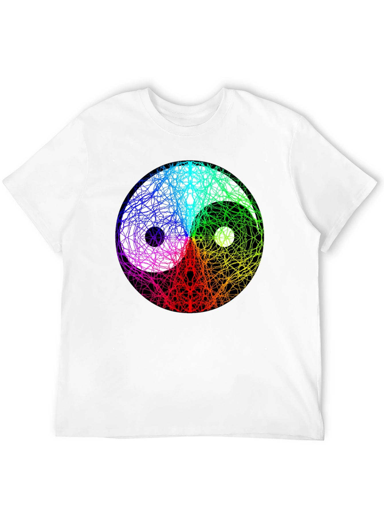 Yin Yang Swirl Graphic Tee