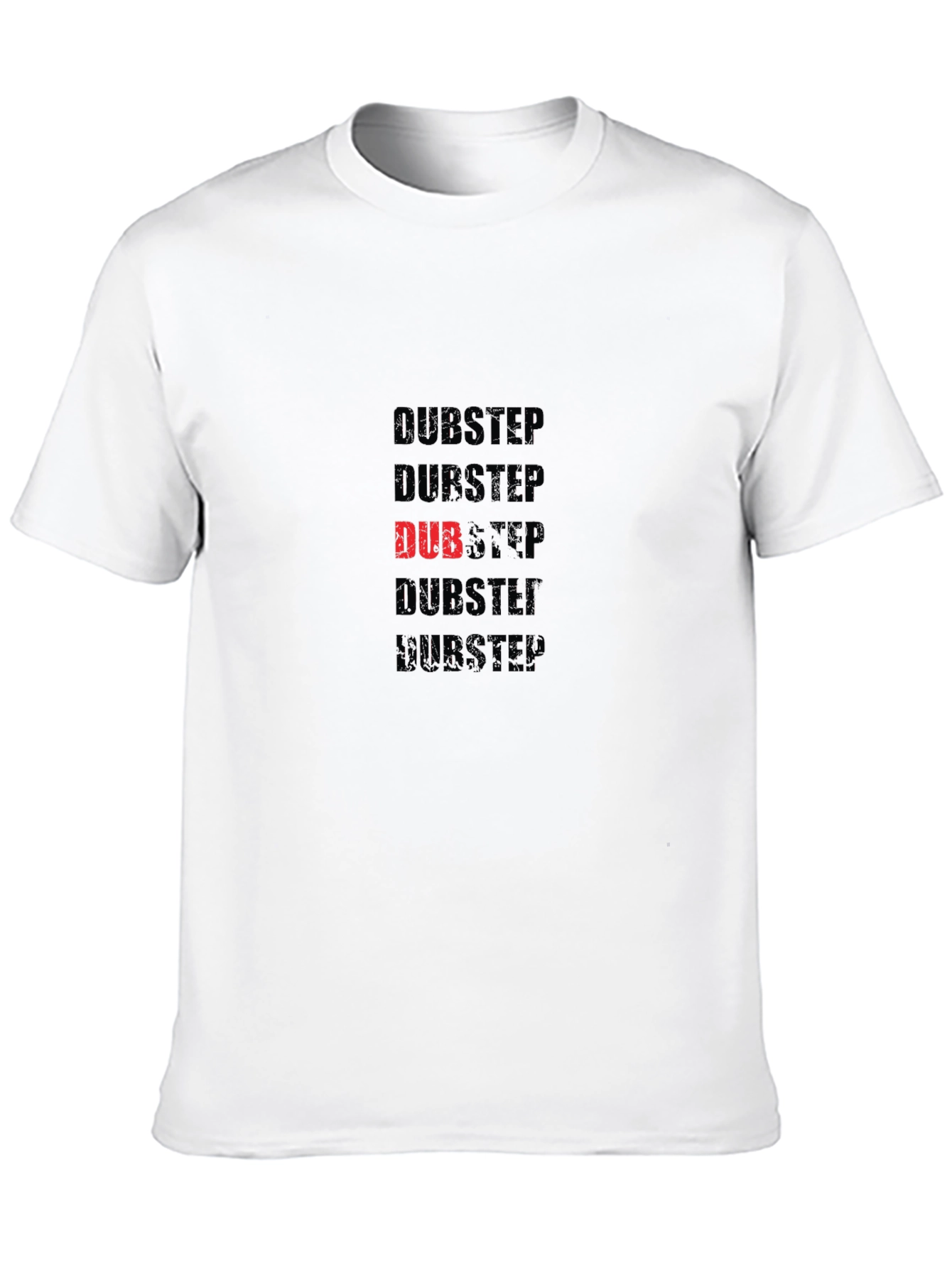 Dubstep Graphic Black T-Shirt