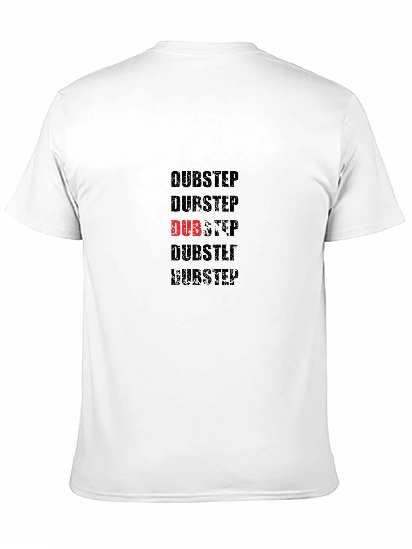 Dubstep Graphic Black T-Shirt