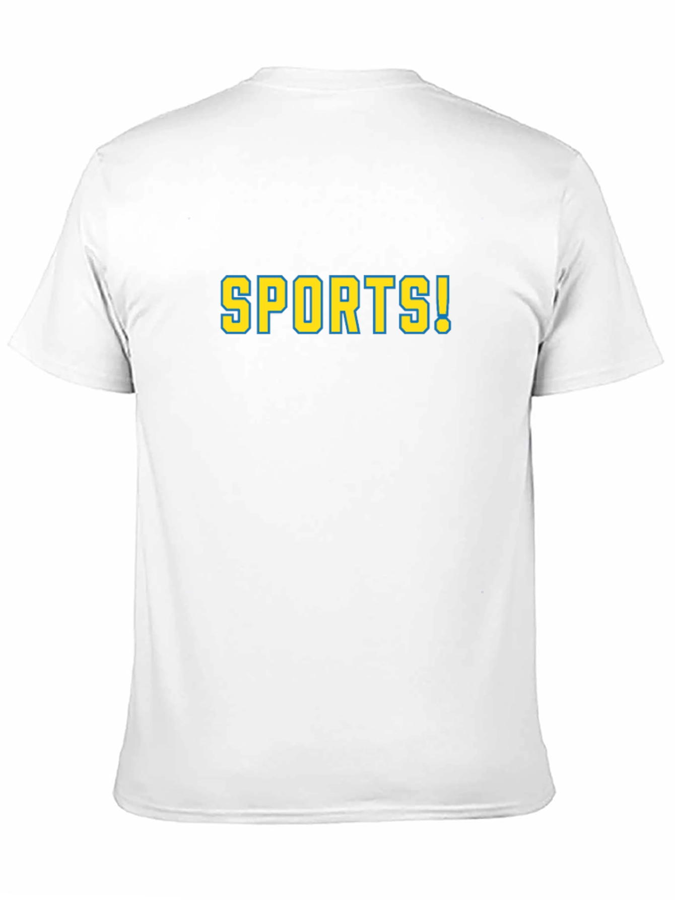 Sports! Graphic Print Black T-Shirt