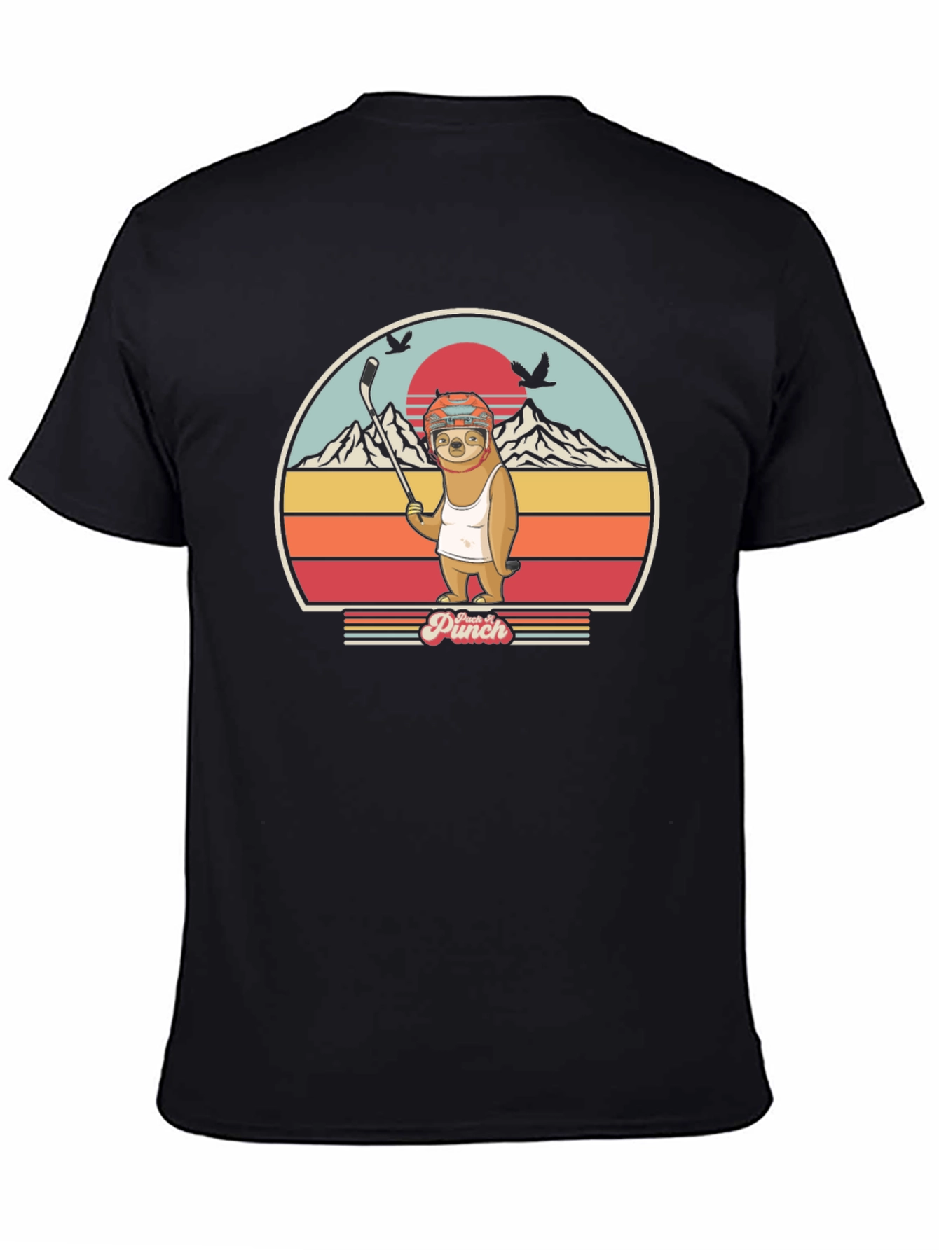 Sloth Hockey T-Shirt - Punch It!