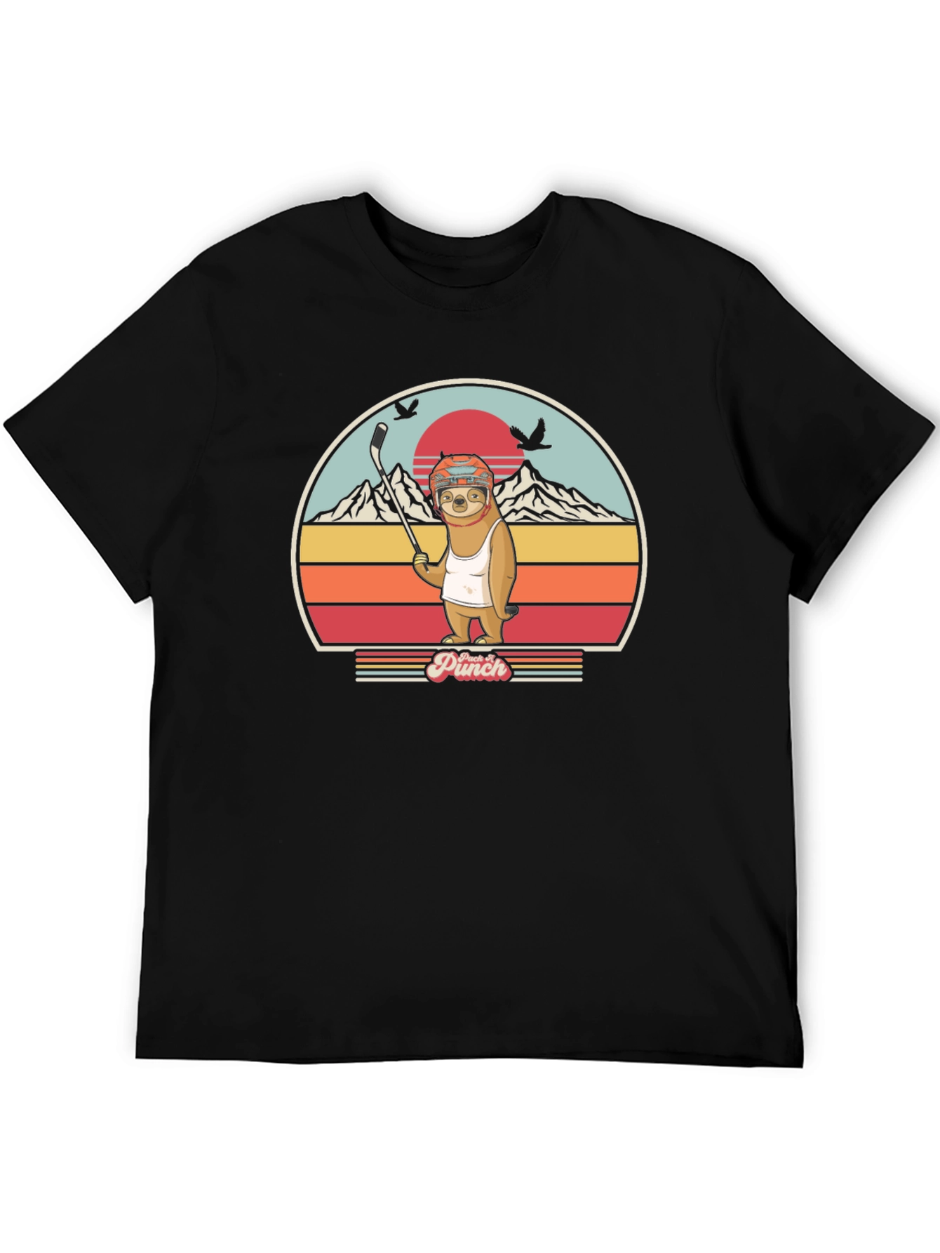 Sloth Hockey T-Shirt - Punch It!