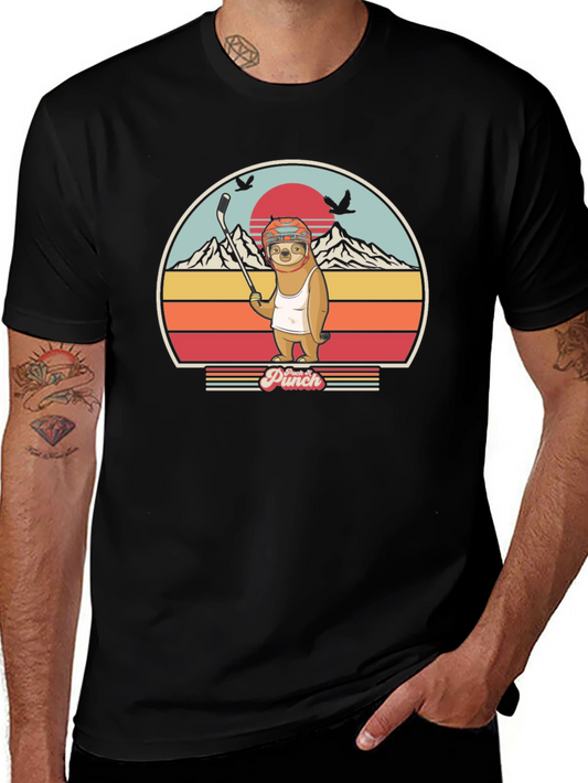 Sloth Hockey T-Shirt - Punch It!