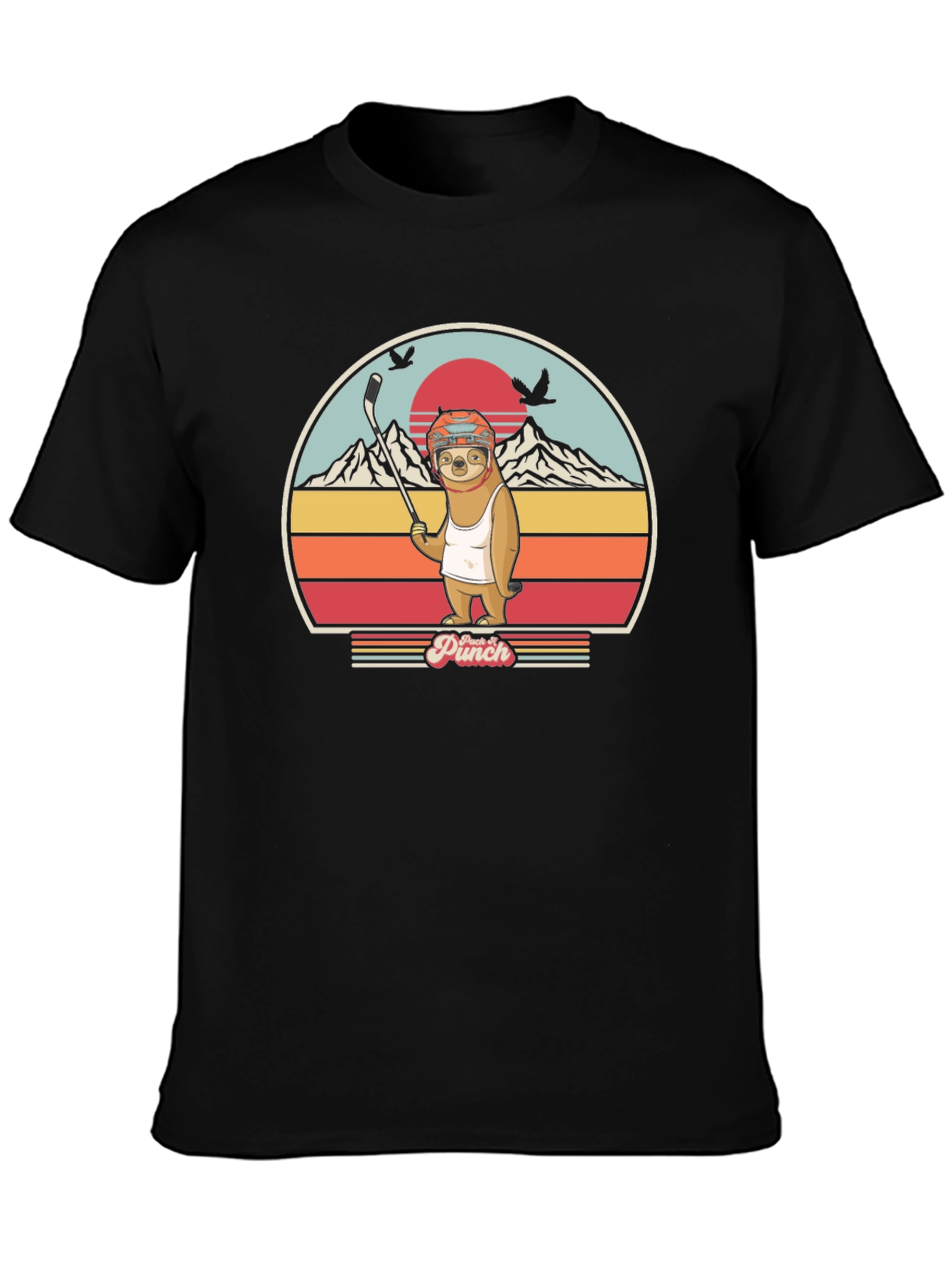 Sloth Hockey T-Shirt - Punch It!