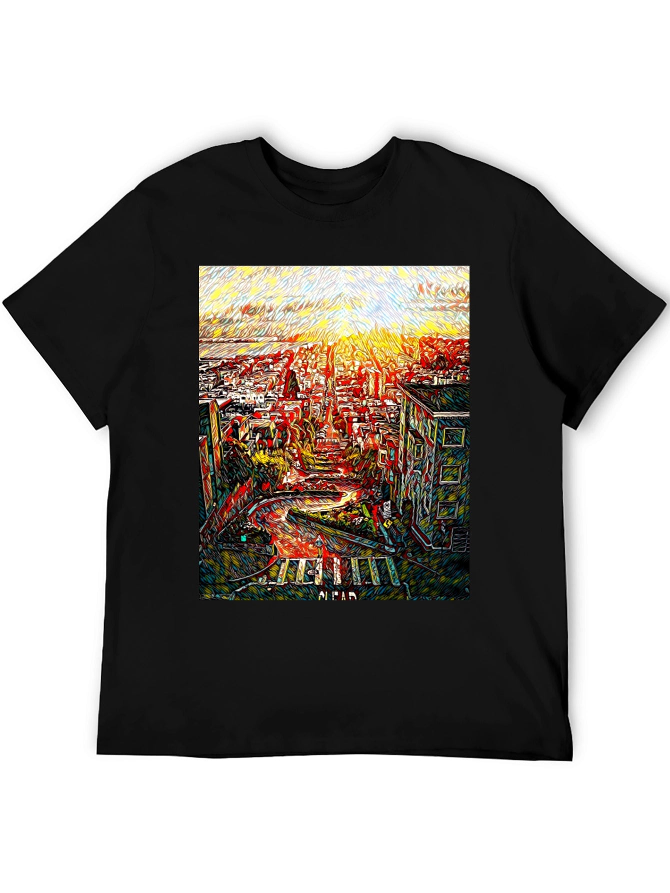 Sunset San Francisco Graphic T-Shirt