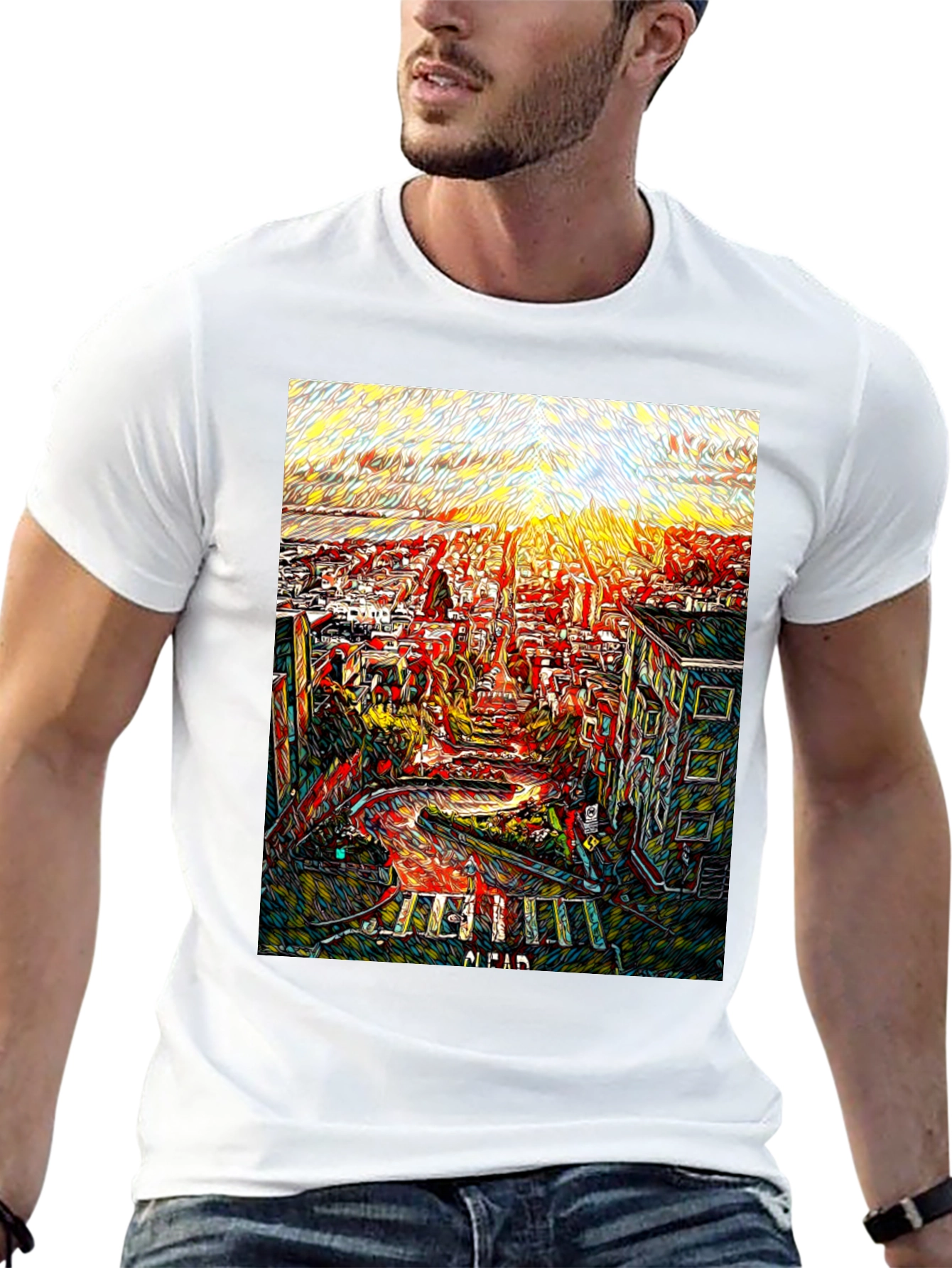 Sunset San Francisco Graphic T-Shirt