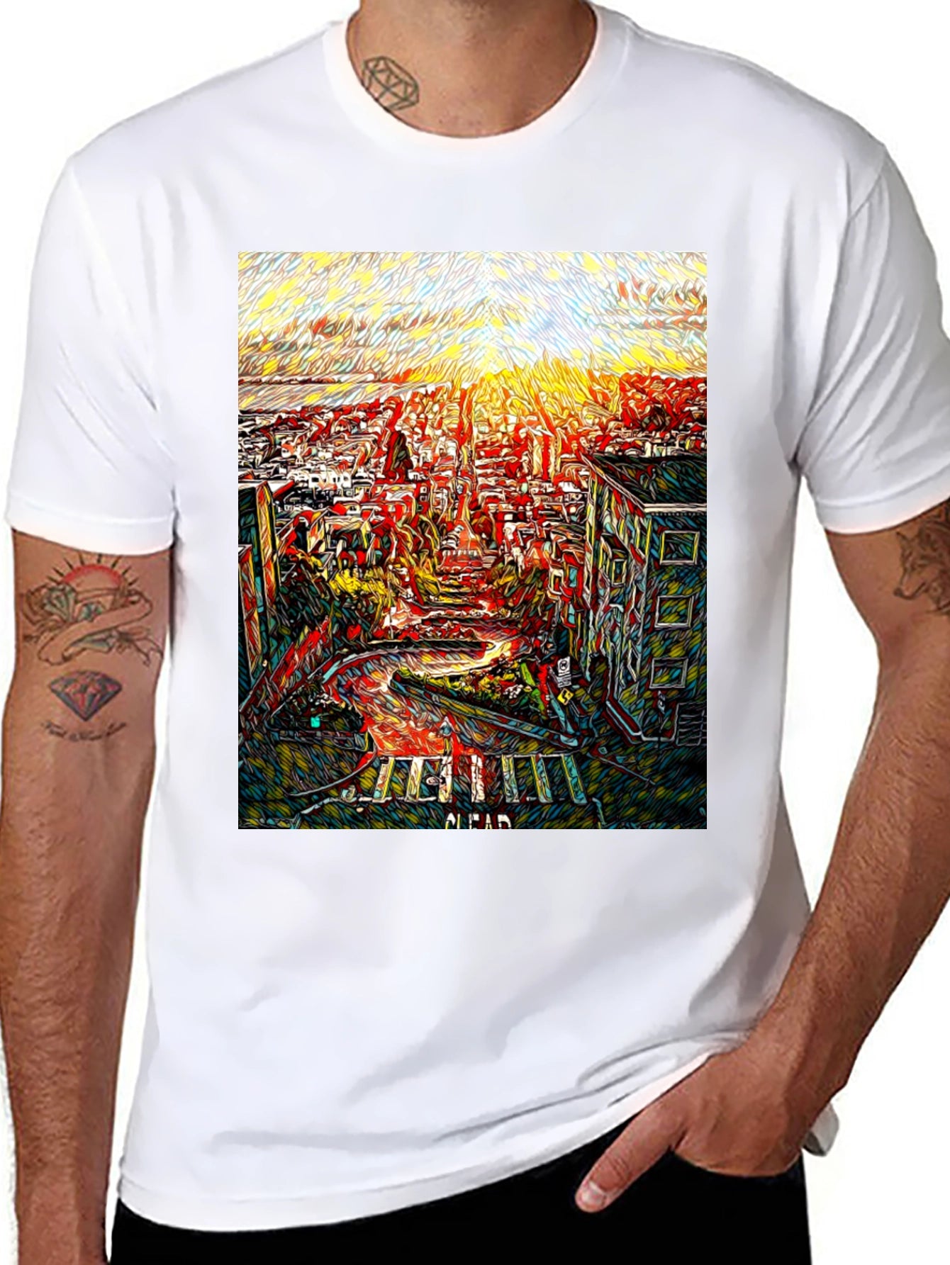 Sunset San Francisco Graphic T-Shirt