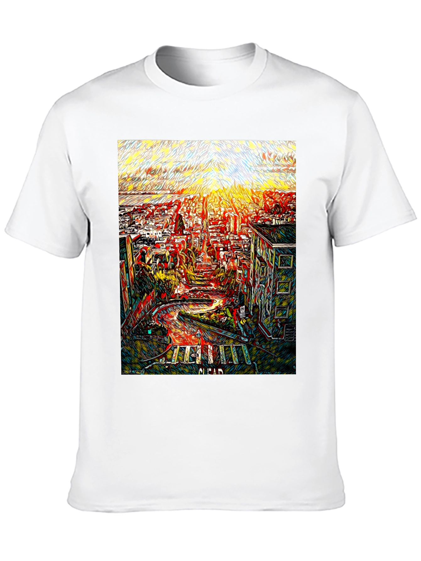 Sunset San Francisco Graphic T-Shirt