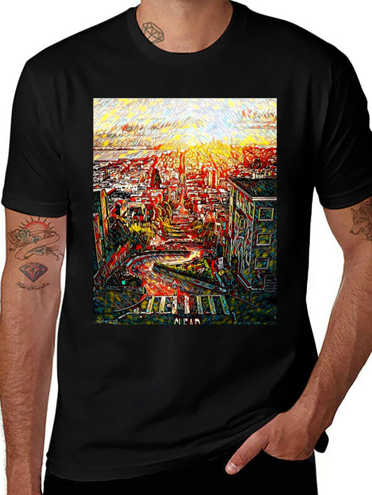 Sunset San Francisco Graphic T-Shirt