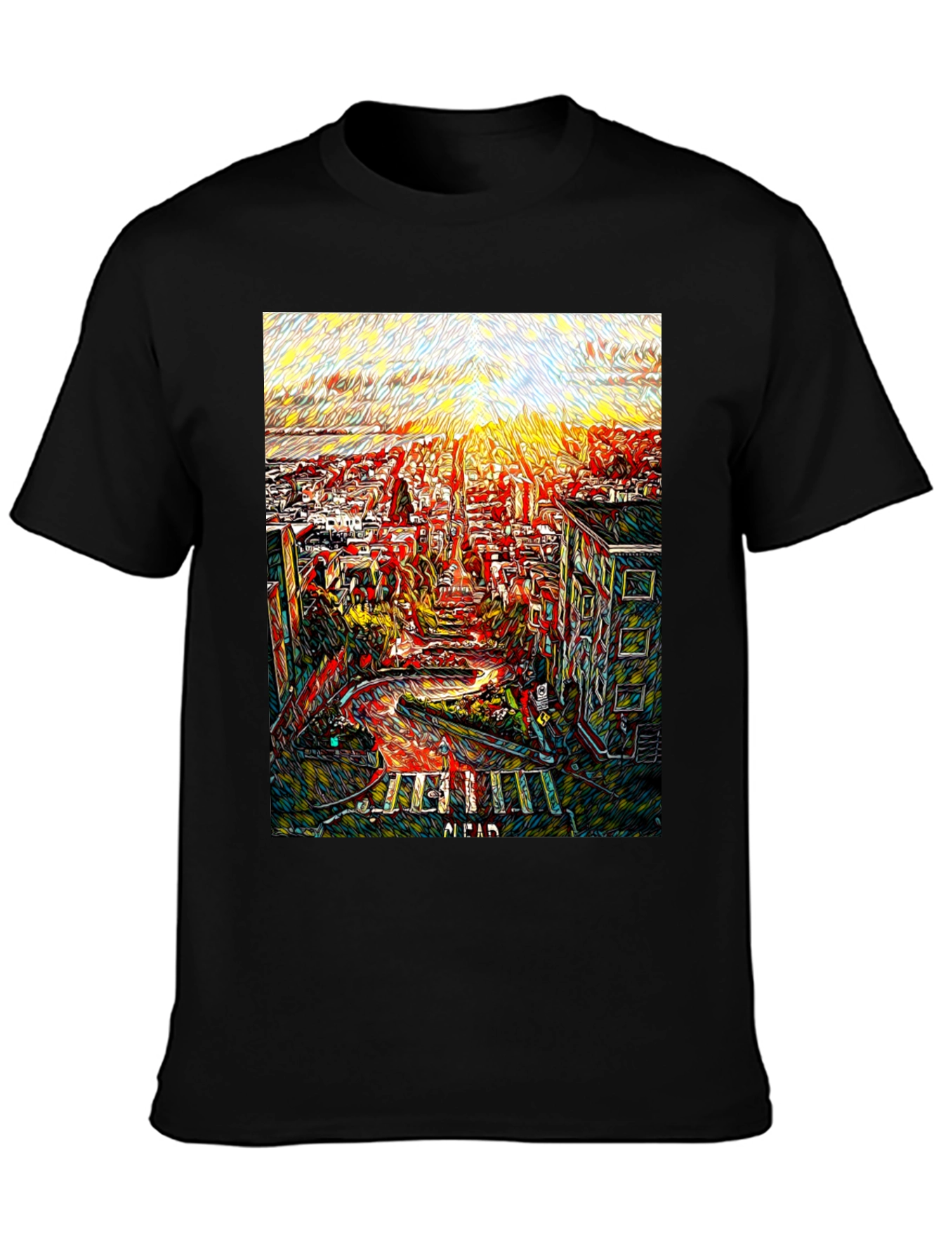 Sunset San Francisco Graphic T-Shirt